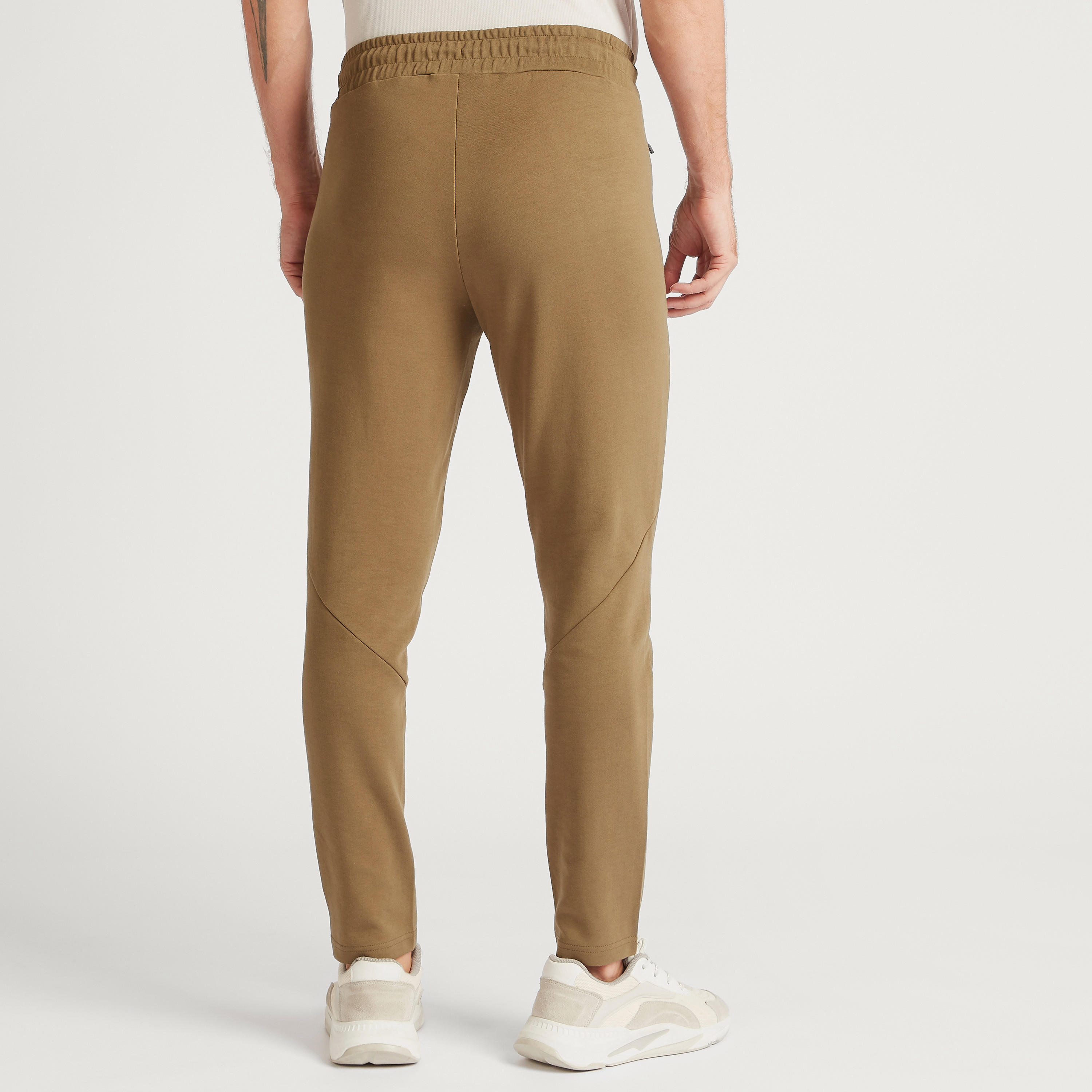 بنطلون رياضي سادة مخطط برباط إغلاق-men-clothing-sportswearandactivewear-bottoms-image-1
