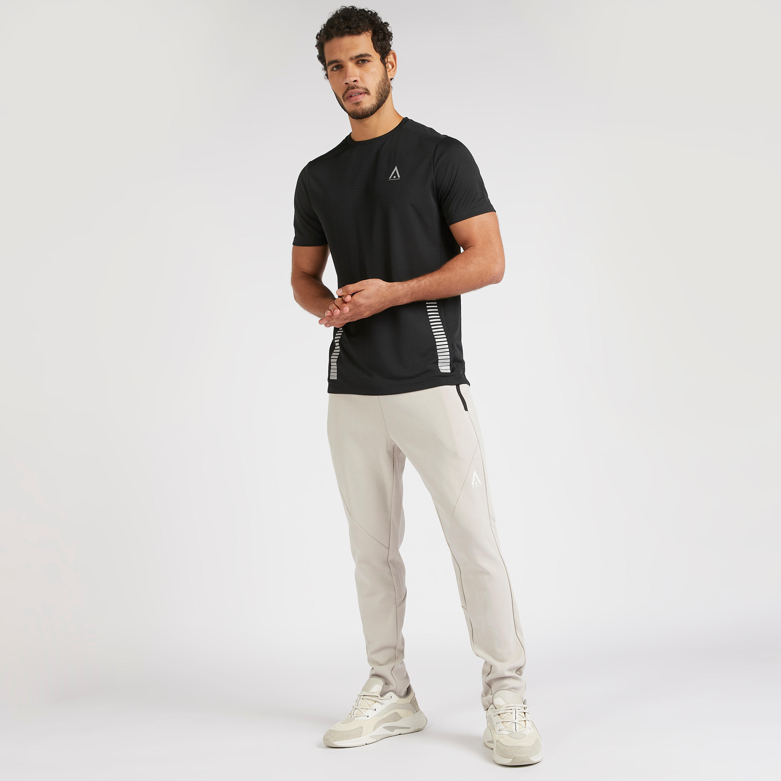 Solid Track Pants with Drawstring Closure and Pockets-men-clothing-sportswearandactivewear-bottoms-image-2