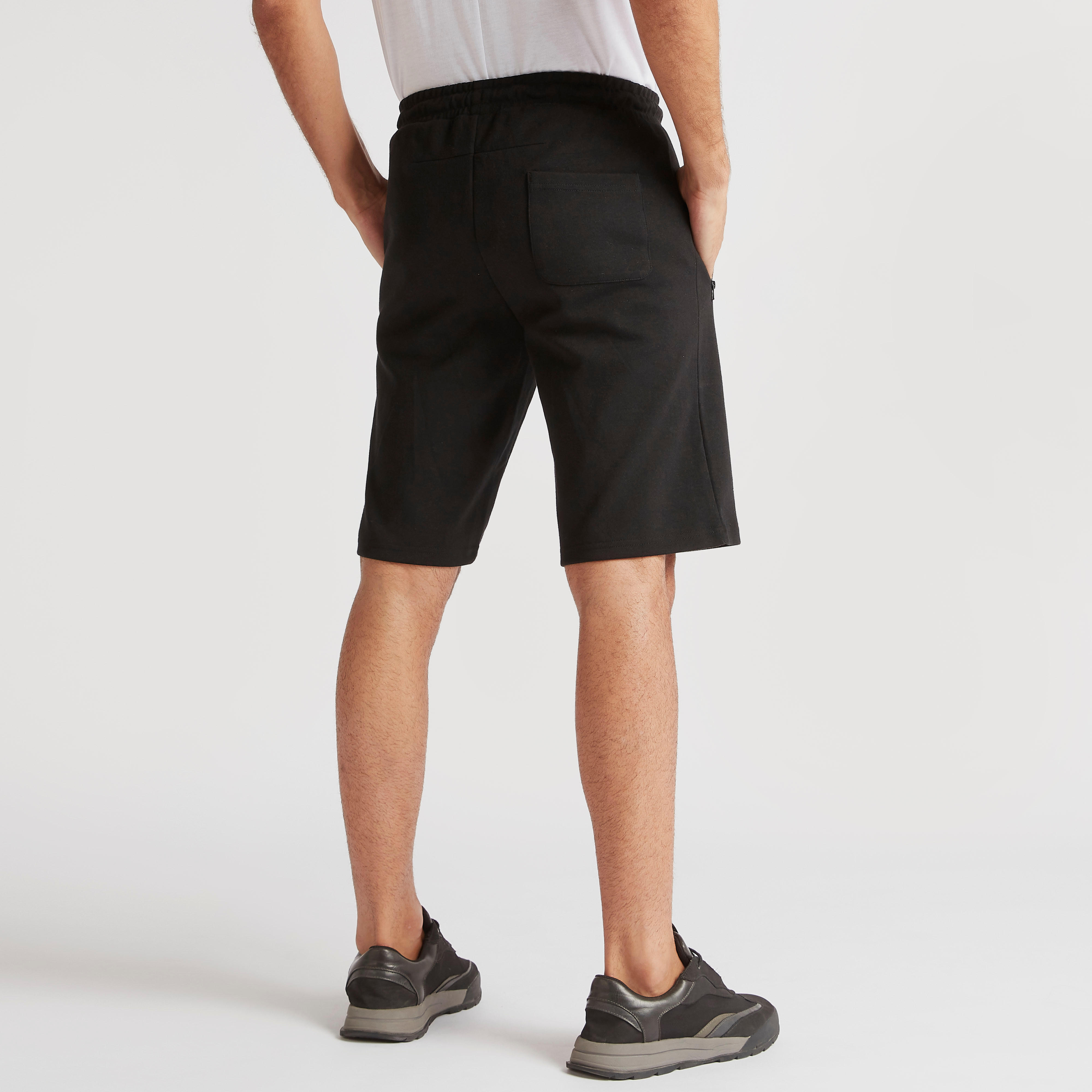Solid Shorts with Zip Pockets and Drawstring Closure-men-clothing-sportswearandactivewear-bottoms-image-4