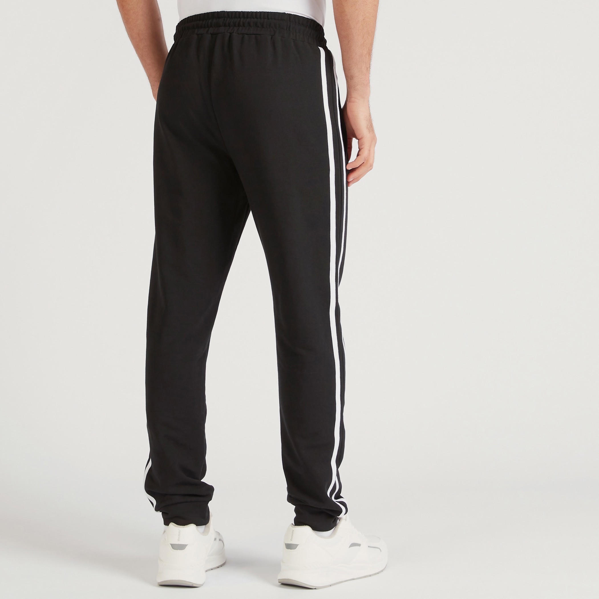 Solid Track Pants with Drawstring Closure and Pockets-men-clothing-sportswearandactivewear-bottoms-image-5