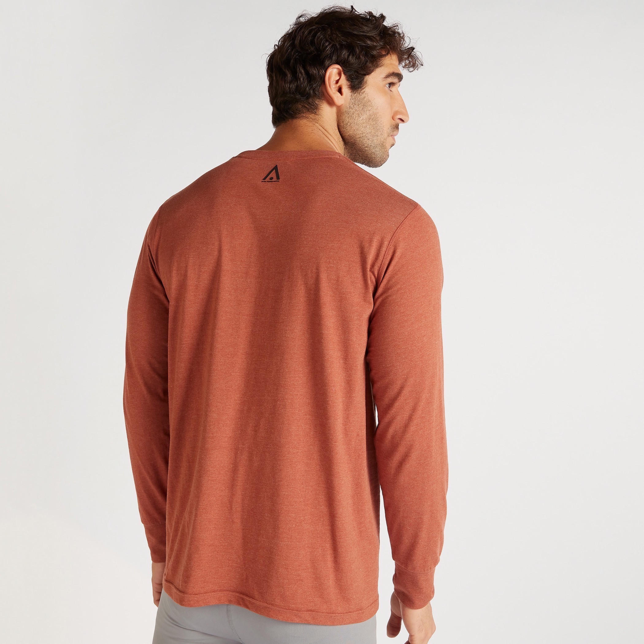 Solid Crew Neck T-shirt with Long Sleeves-men-clothing-sportswearandactivewear-tshirtsandpolos-image-5