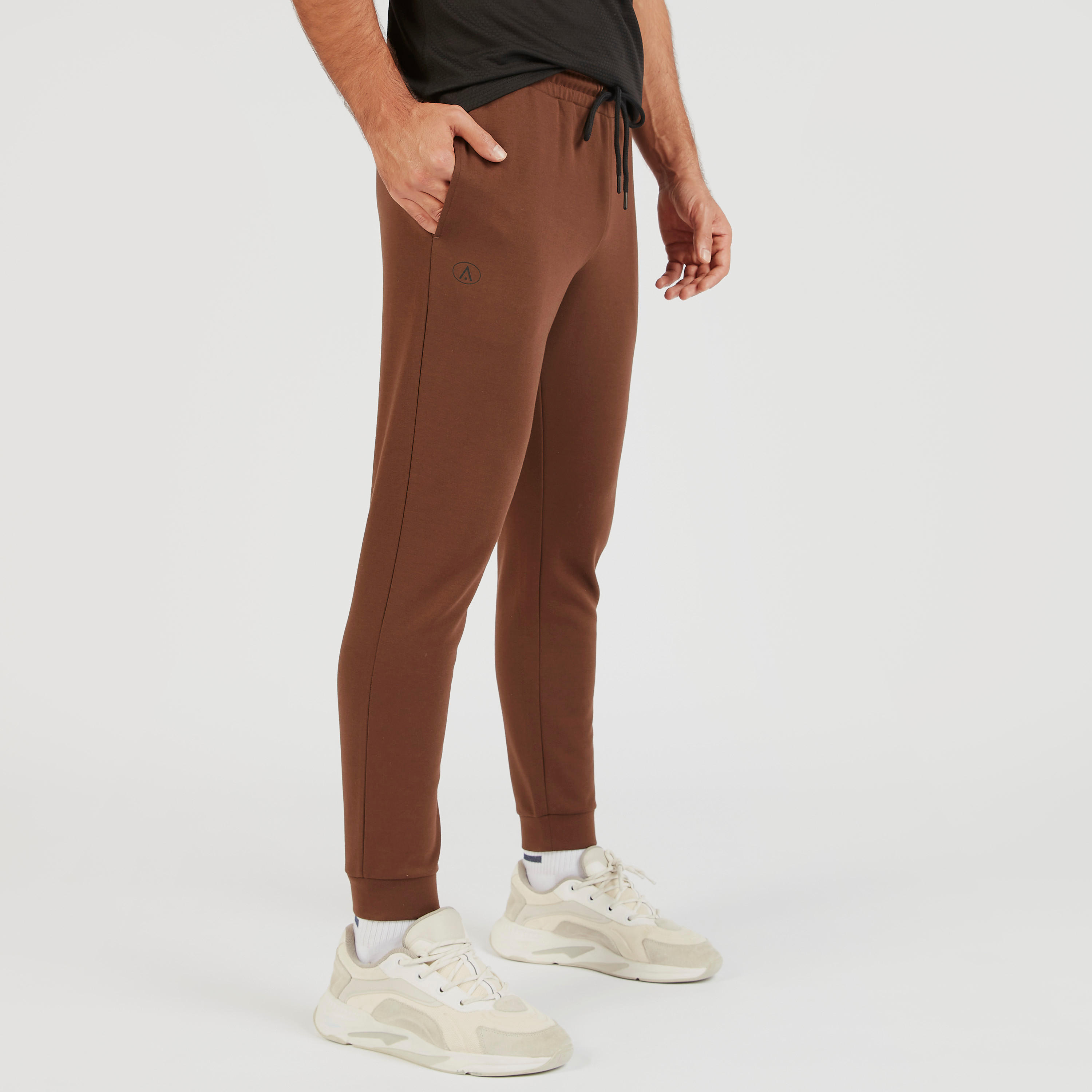 Solid Joggers with Drawstring Closure and Pockets-men-clothing-sportswearandactivewear-bottoms-image-1