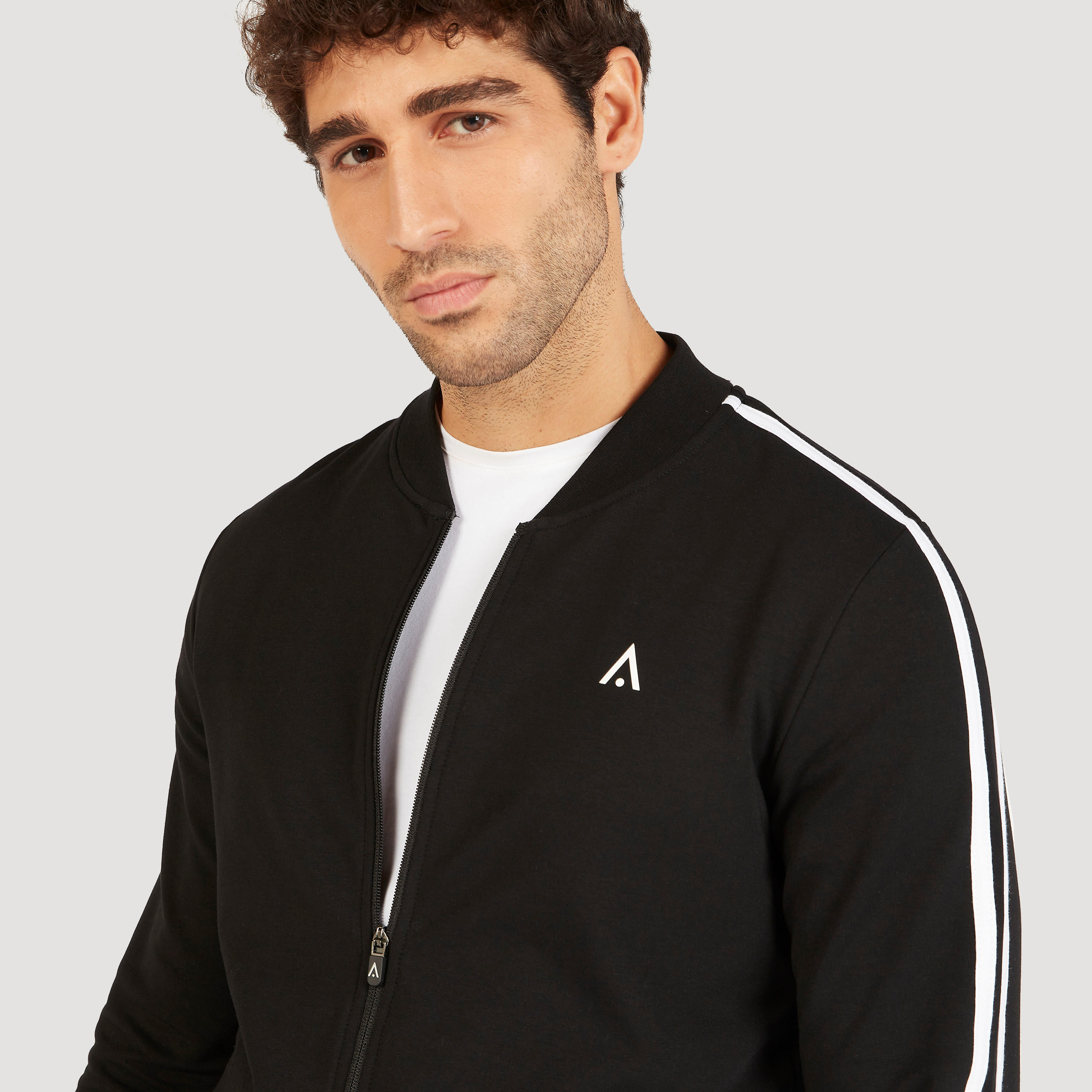 Zip Through Jacket with Pockets and Long Sleeves-men-clothing-jacketsandblazers-jackets-image-6