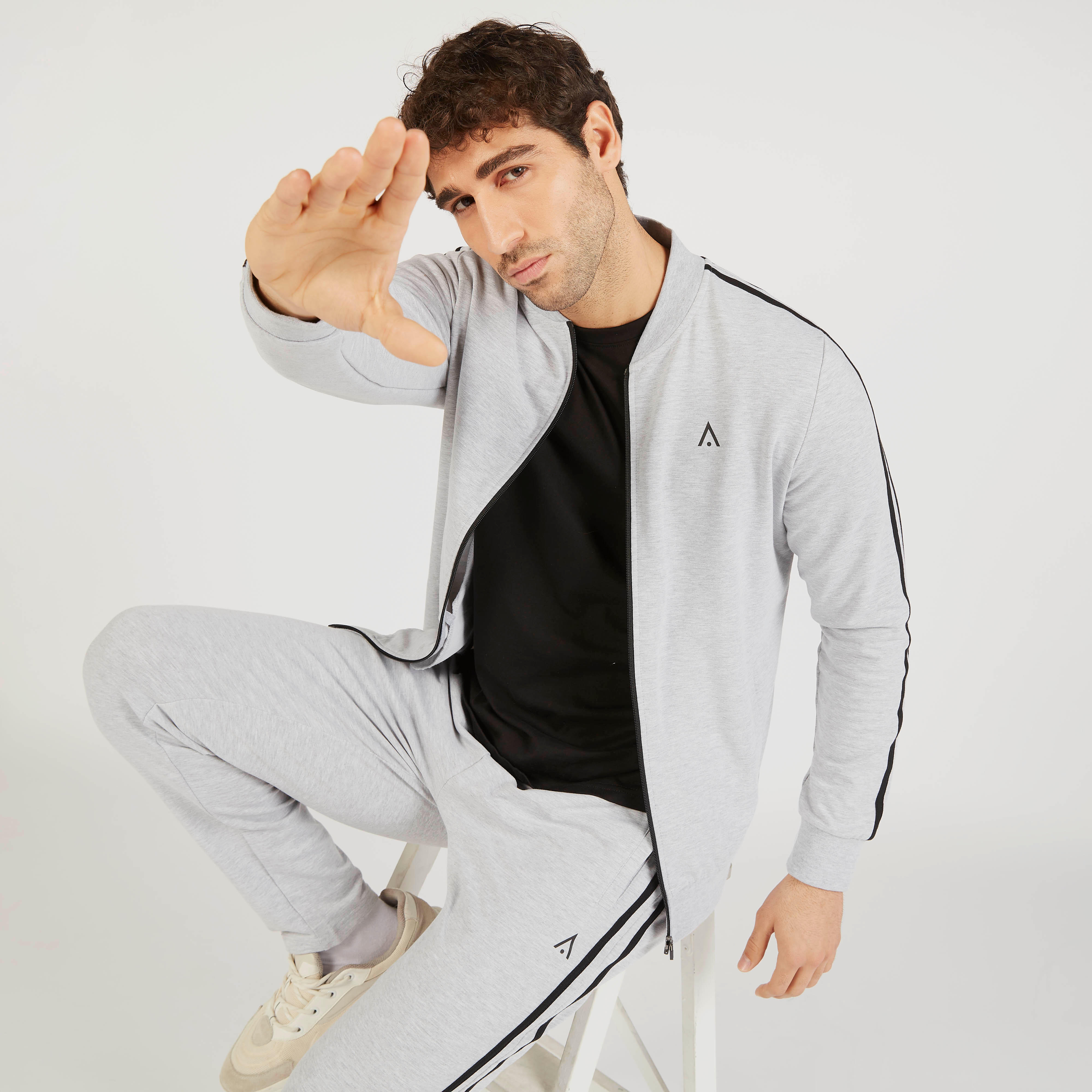 Zip Through Jacket with Pockets and Long Sleeves-men-clothing-jacketsandblazers-jackets-image-7