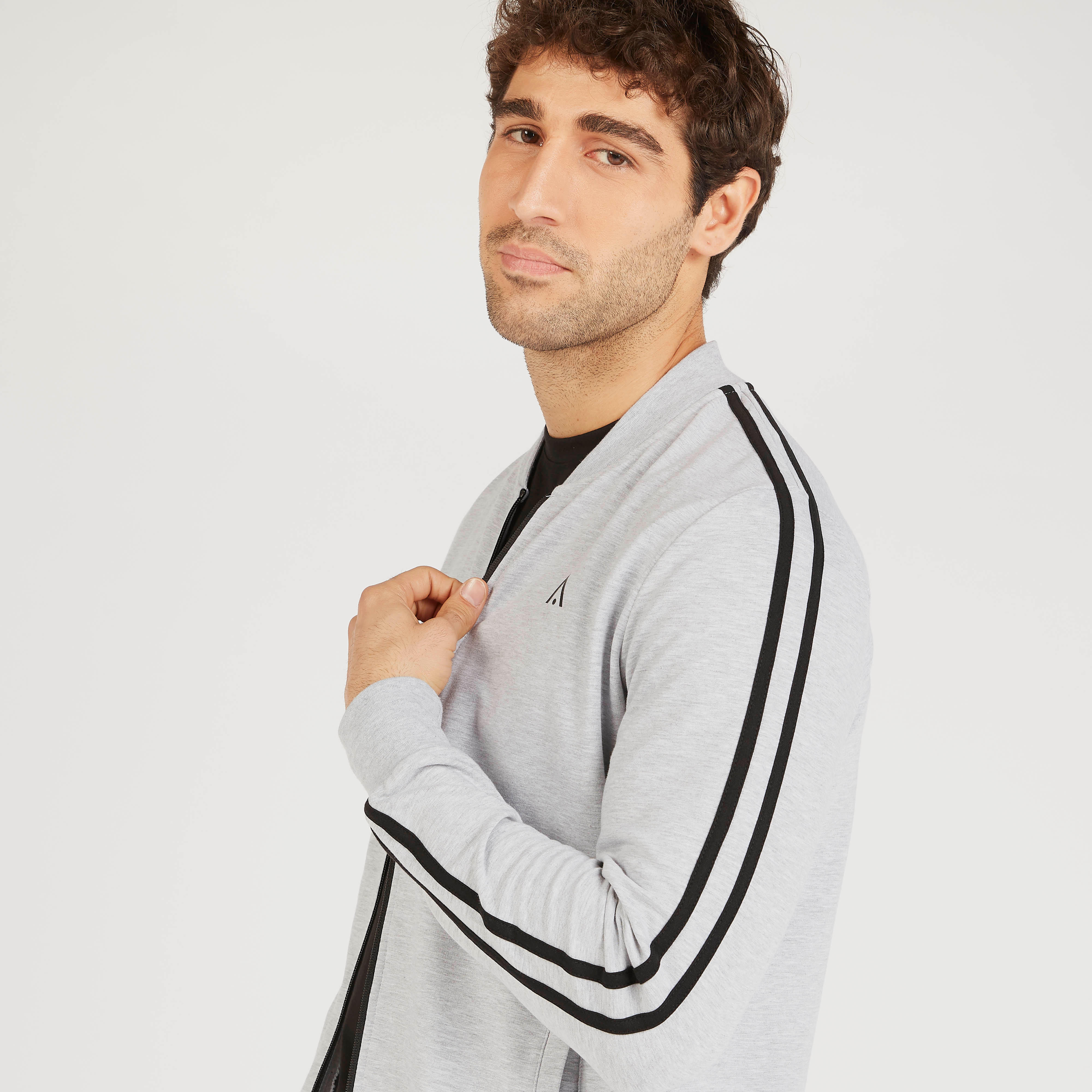 Zip Through Jacket with Pockets and Long Sleeves-men-clothing-jacketsandblazers-jackets-image-9