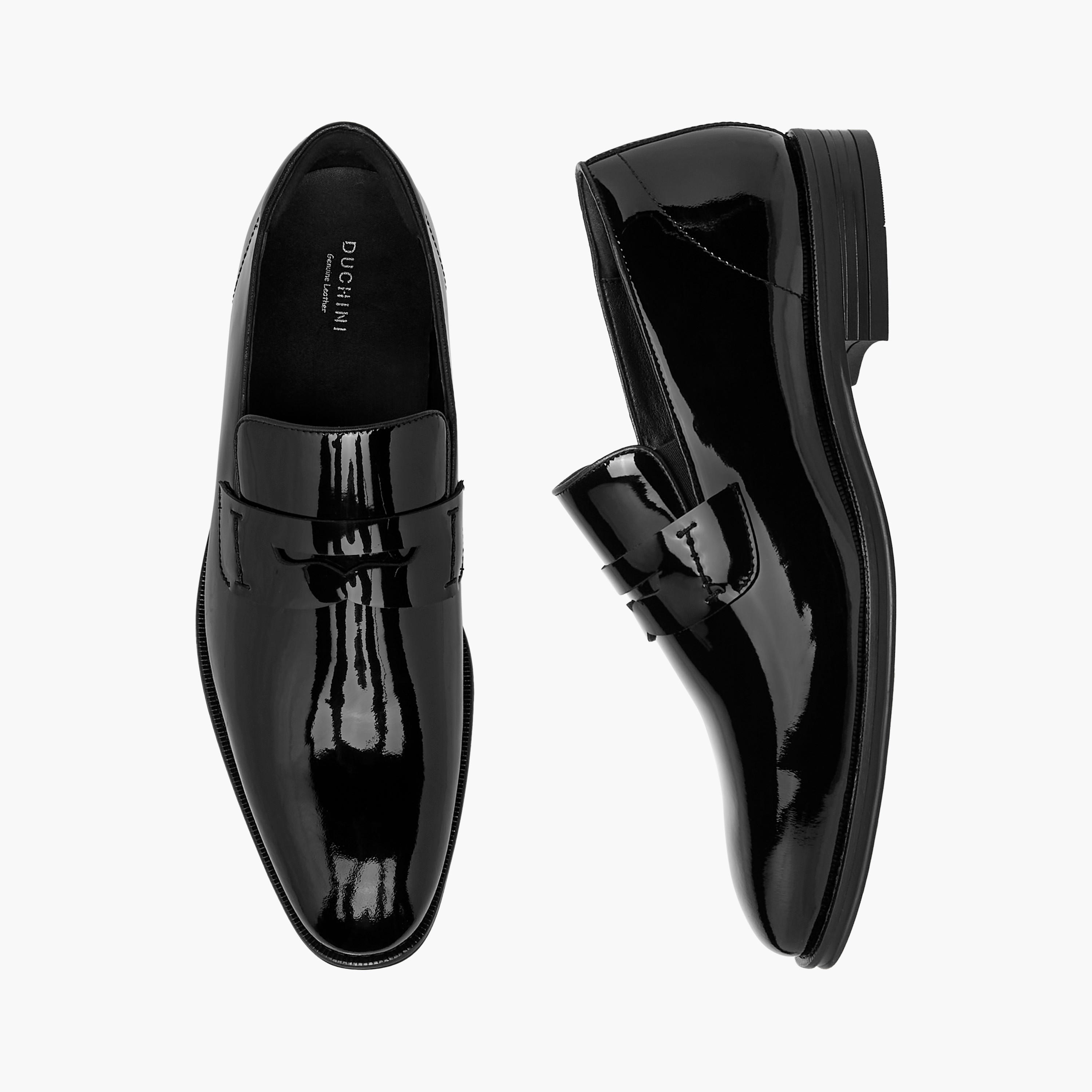 حذاء خفيف جلد سادة سهل الارتداء للرجال من دوتشيني-men-shoes-loafersandmoccasins-image-1