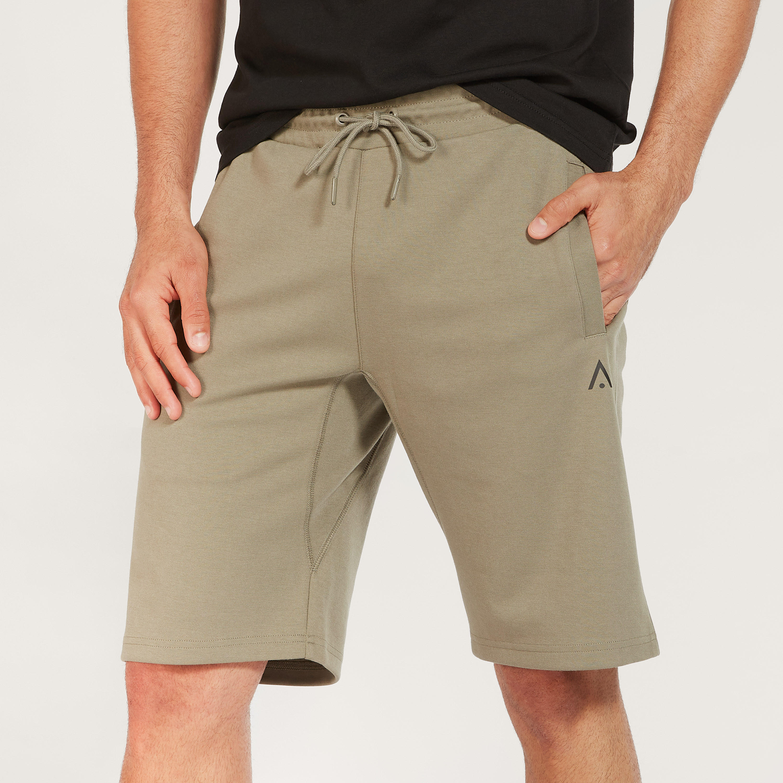 Solid Shorts with Drawstring Closure-men-clothing-bottoms-shorts-image-3