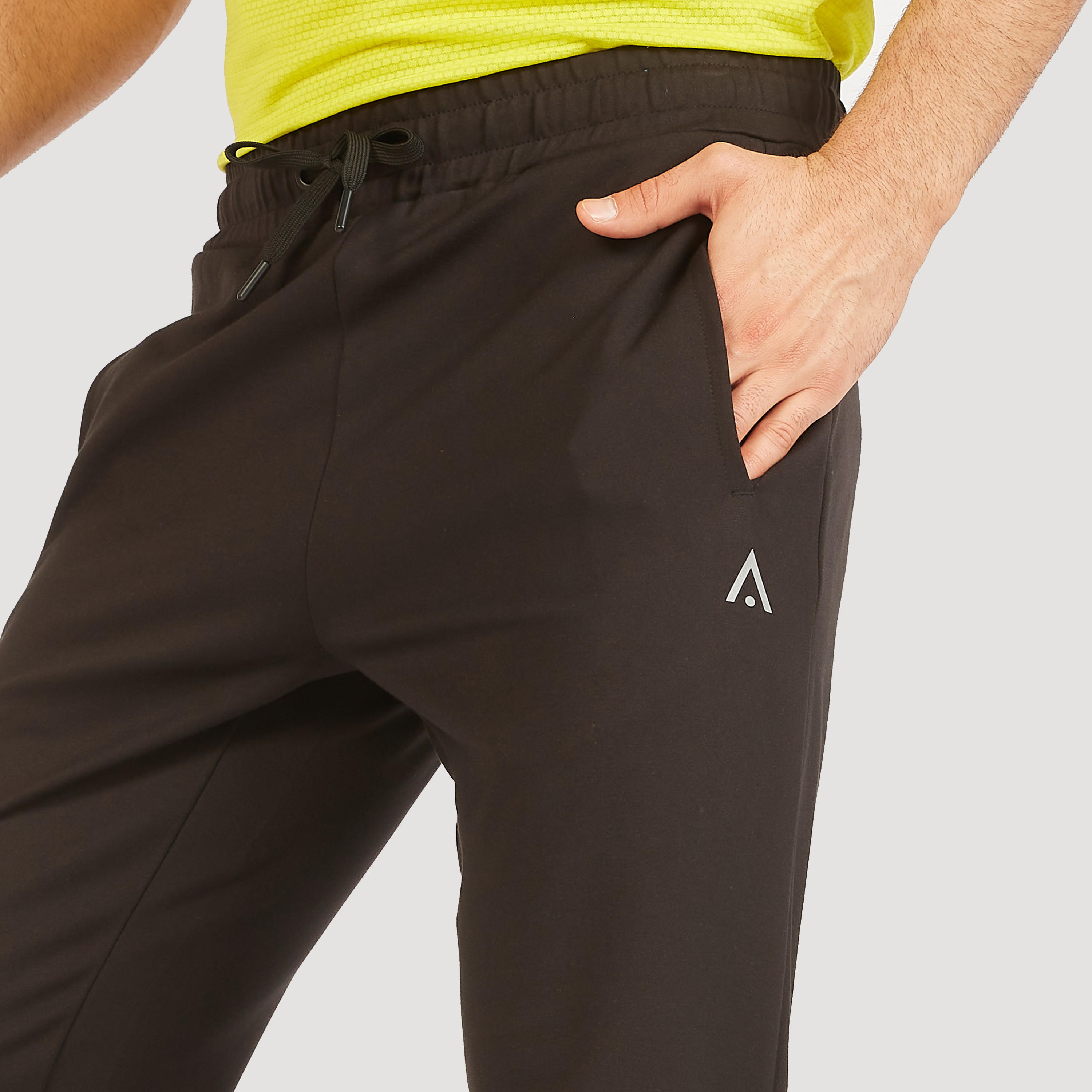 Solid Track Pants with Drawstring Closure and Pockets-men-clothing-sportswearandactivewear-bottoms-image-3