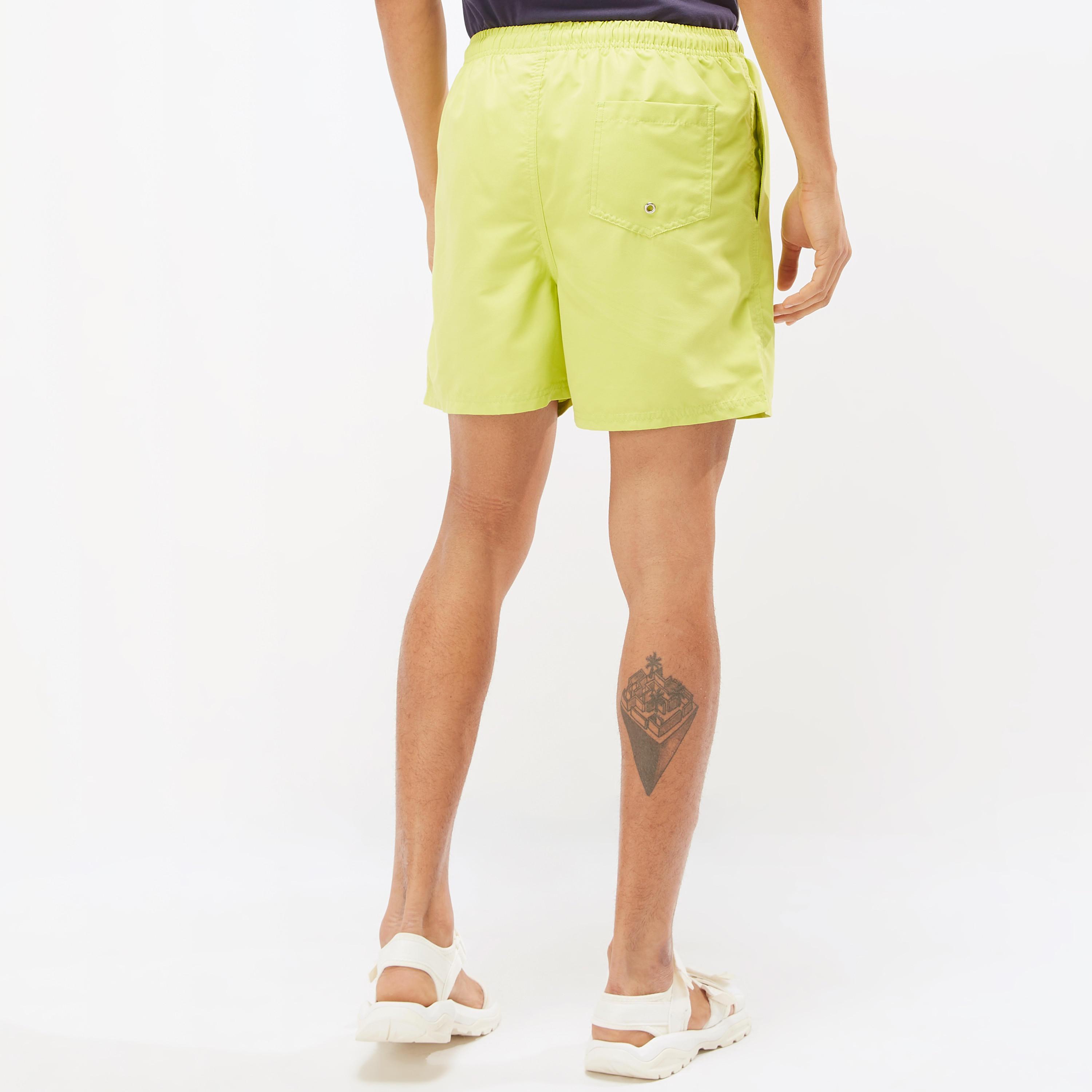 شورت سادة برباط إغلاق وجيوب-men-clothing-sportswearandactivewear-bottoms-image-2