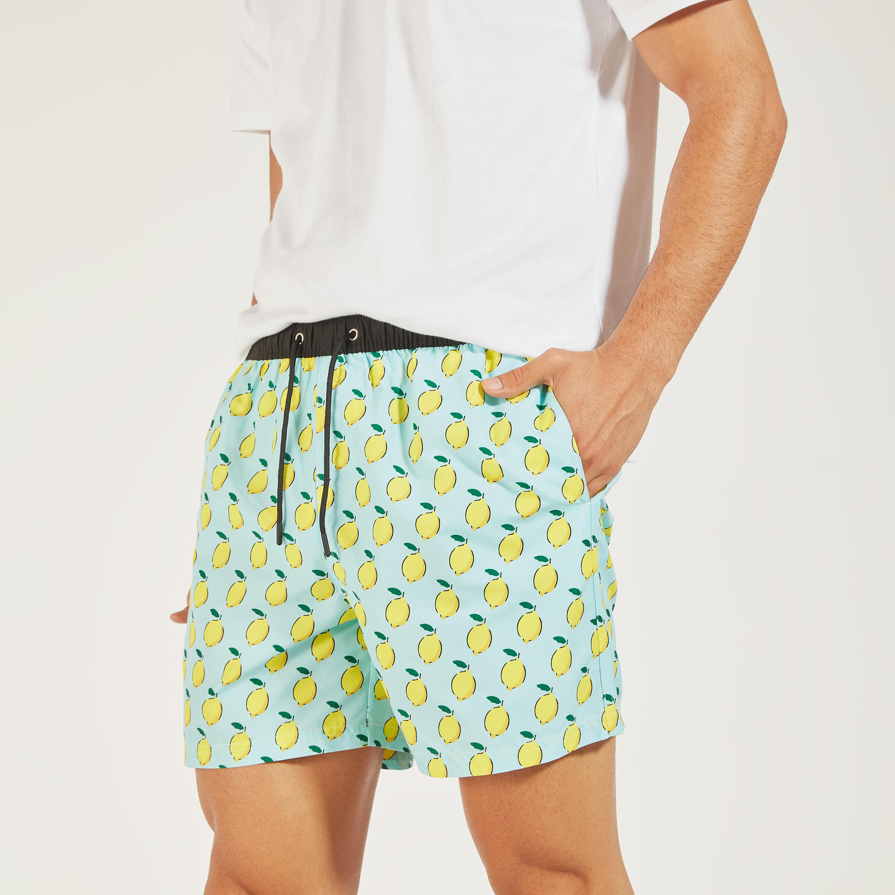 All Over Print Shorts with Drawstring Closure and Pockets-men-clothing-sportswearandactivewear-bottoms-image-1