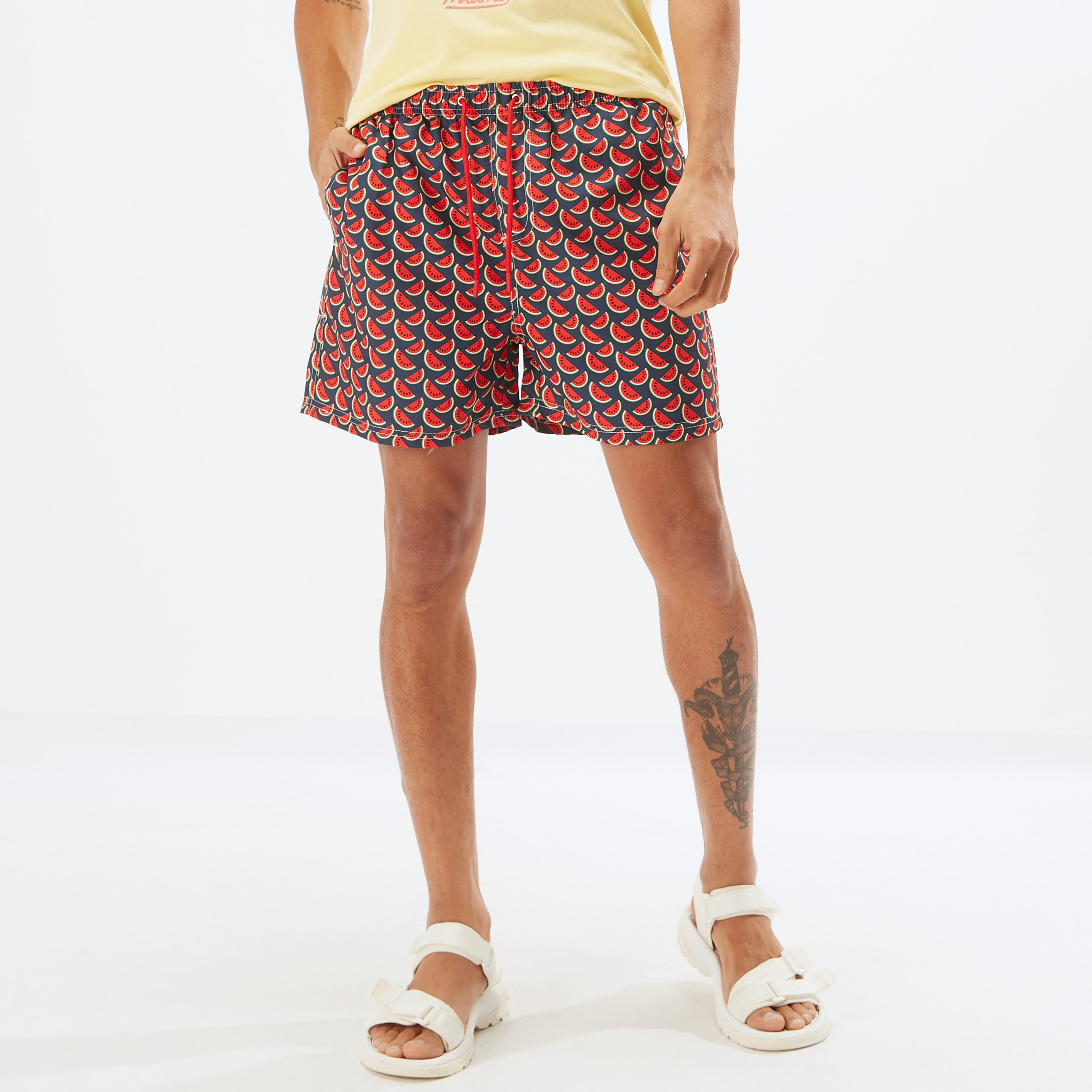 شورت برباط إغلاق وجيوب وطبعات-men-clothing-bottoms-shorts-image-3