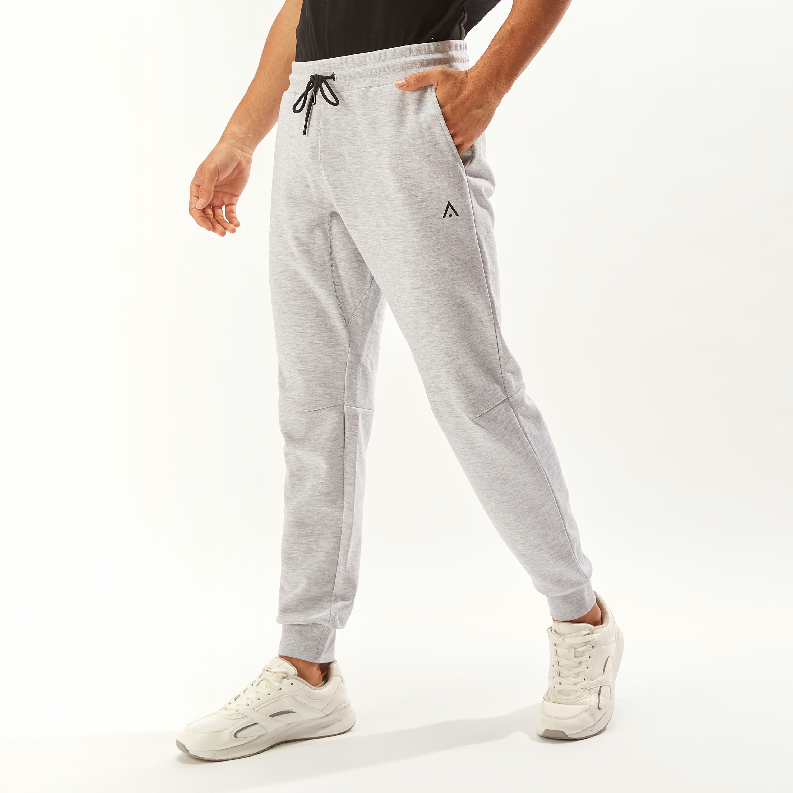 Solid Joggers with Drawstring Closure and Pockets-men-clothing-sportswearandactivewear-bottoms-image-1