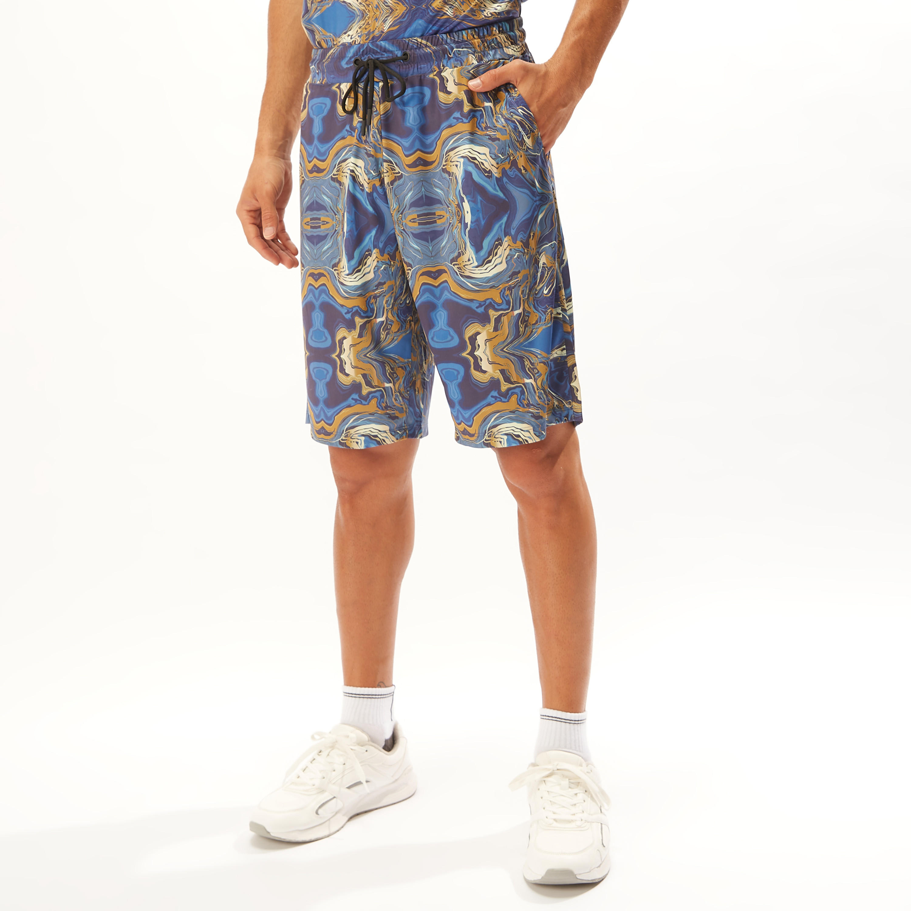 All Over Print Shorts with Drawstring Closure and Pockets-men-clothing-sportswearandactivewear-bottoms-image-3