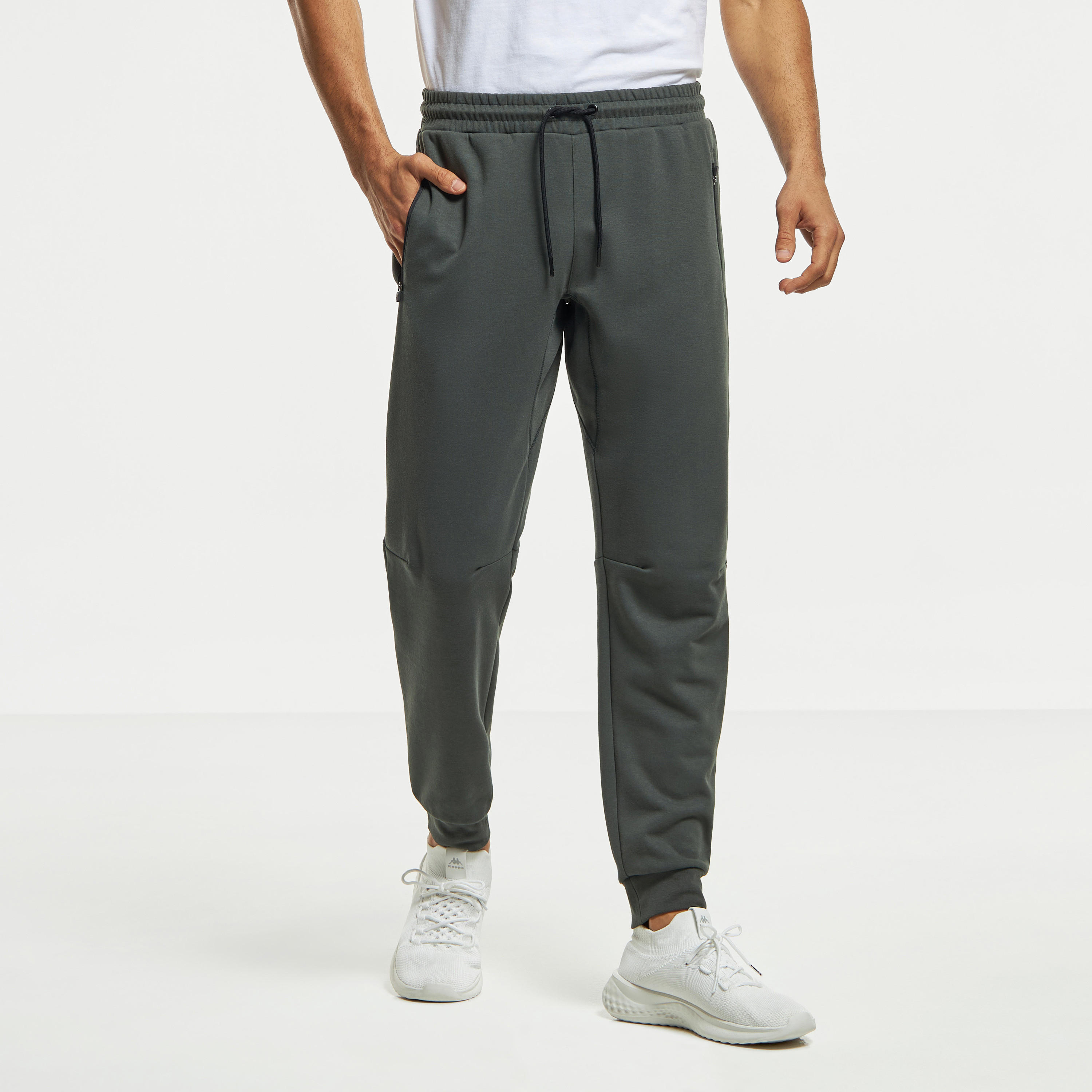Solid Joggers with Drawstring Closure and Pockets-men-clothing-sportswearandactivewear-bottoms-image-1