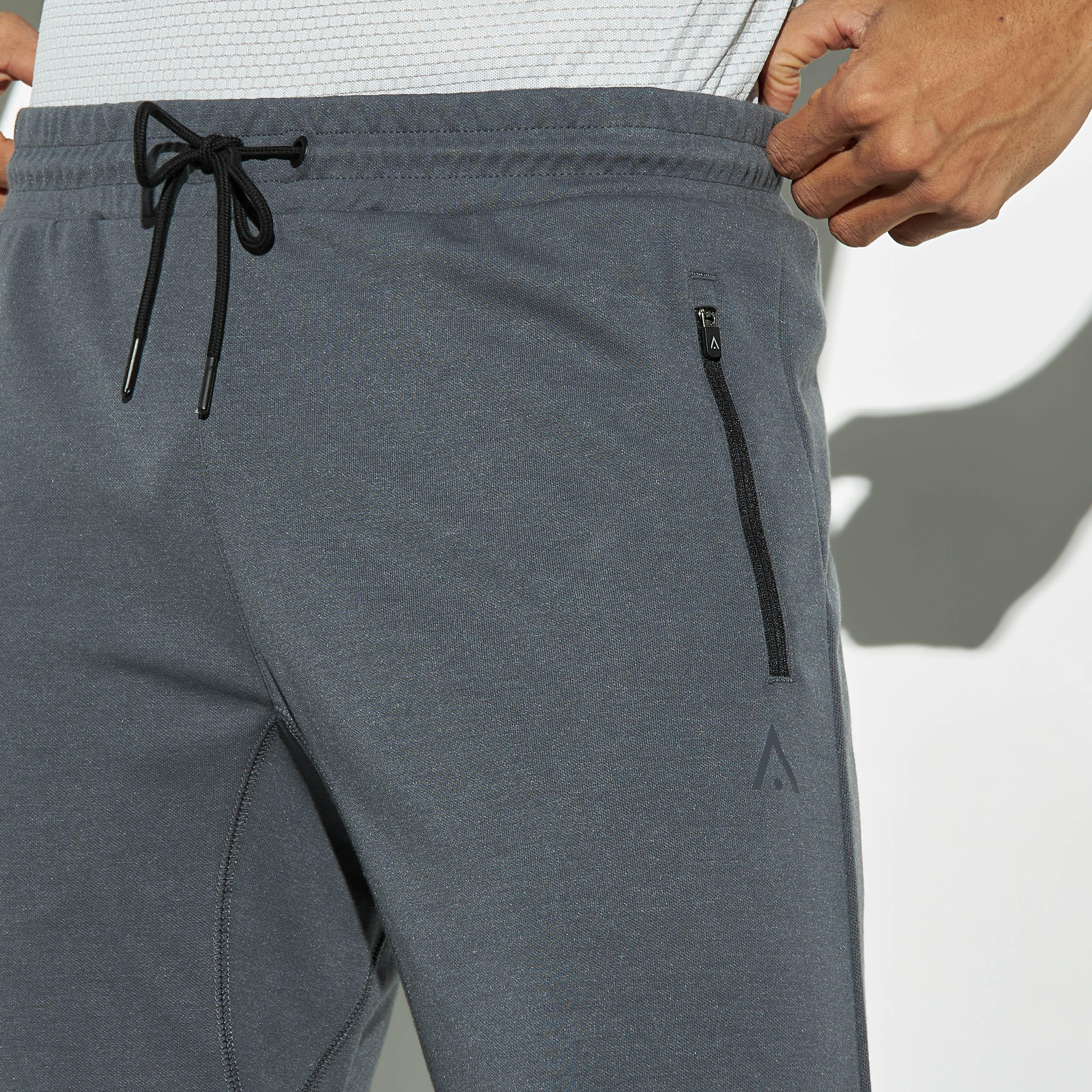 Solid Joggers with Drawstring Closure and Pockets-men-clothing-sportswearandactivewear-tracksuits-image-4