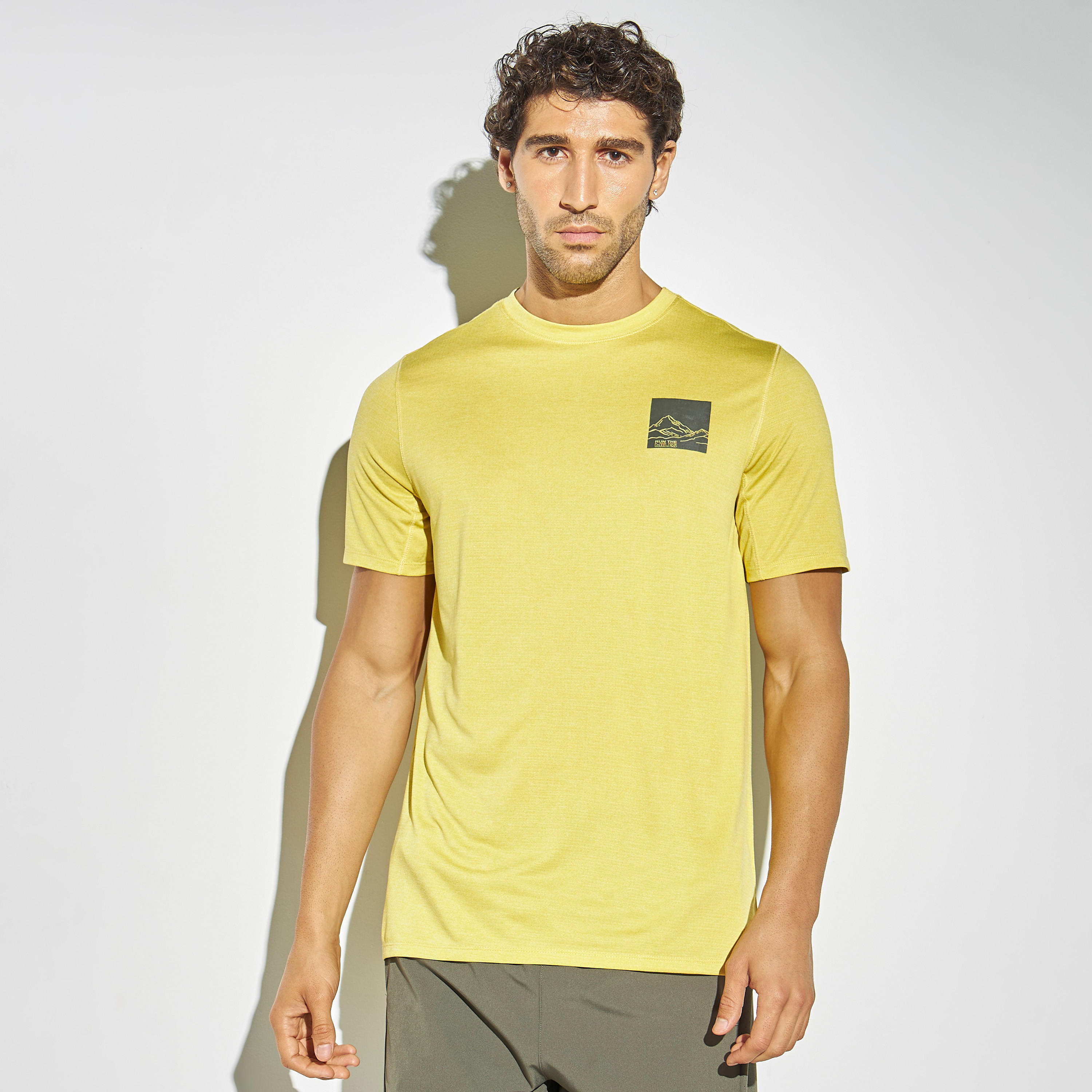 Printed T-shirt with Short Sleeves and Crew Neck-men-clothing-sportswearandactivewear-tshirtsandpolos-image-1