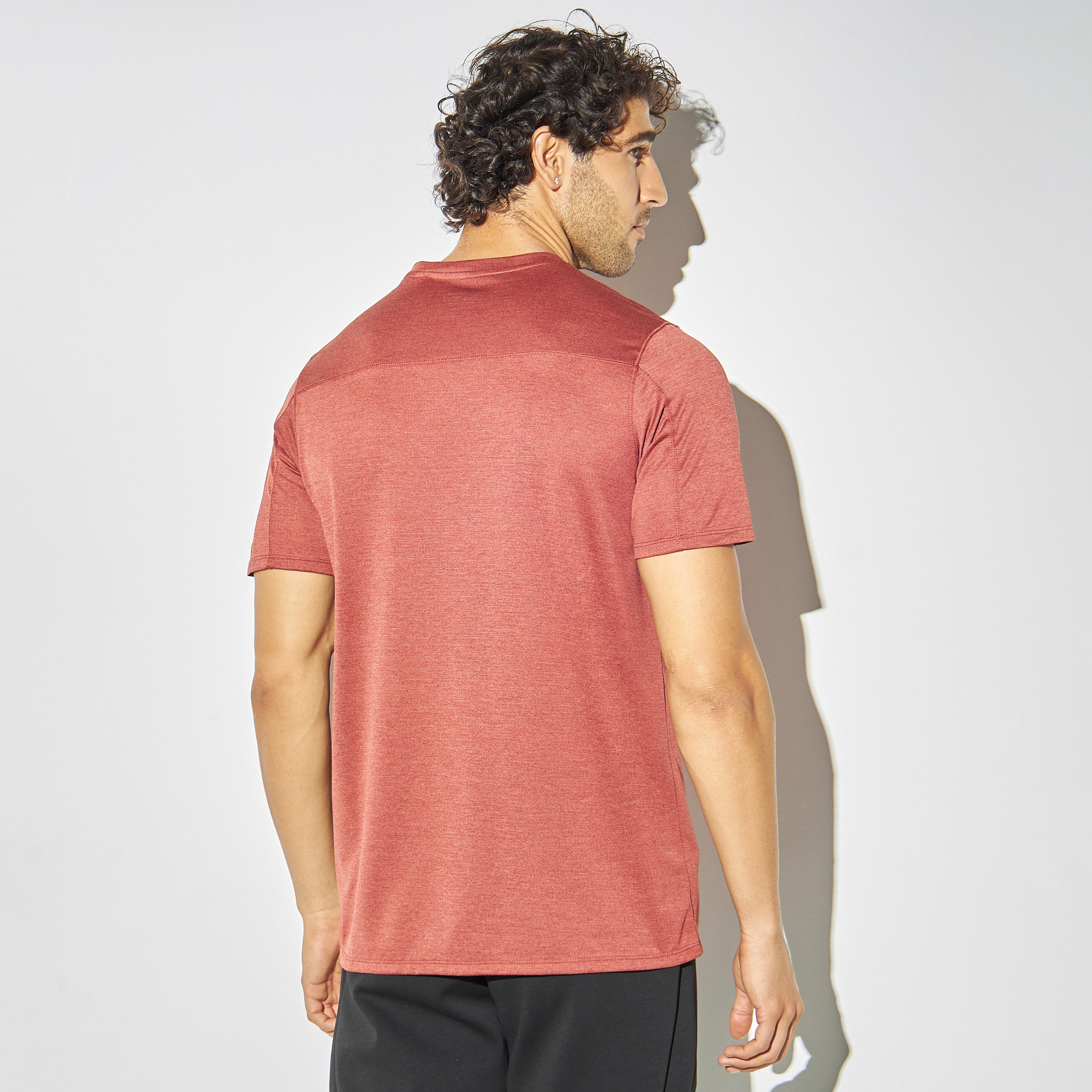 Printed T-shirt with Short Sleeves and Crew Neck-men-clothing-sportswearandactivewear-tshirtsandpolos-image-3