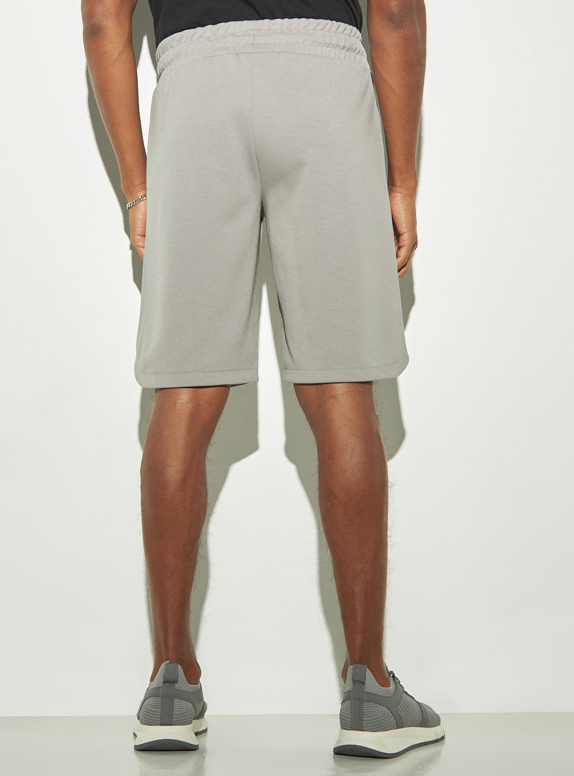 Panelled Shorts with Drawstring Closure and Pockets-men-clothing-bottoms-shorts-image-3