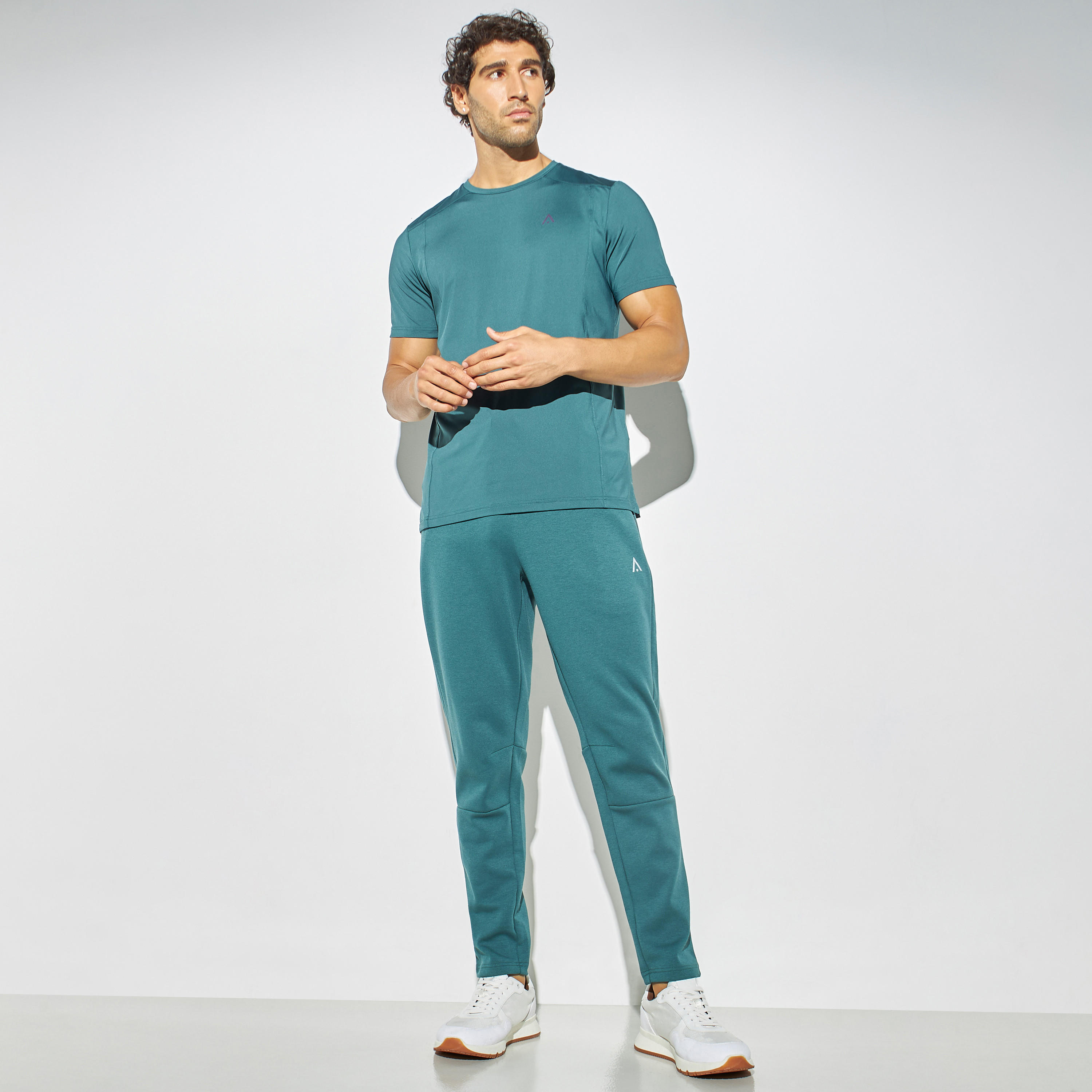 Solid Joggers with Drawstring Closure and Zipper Pockets-men-clothing-sportswearandactivewear-bottoms-image-2