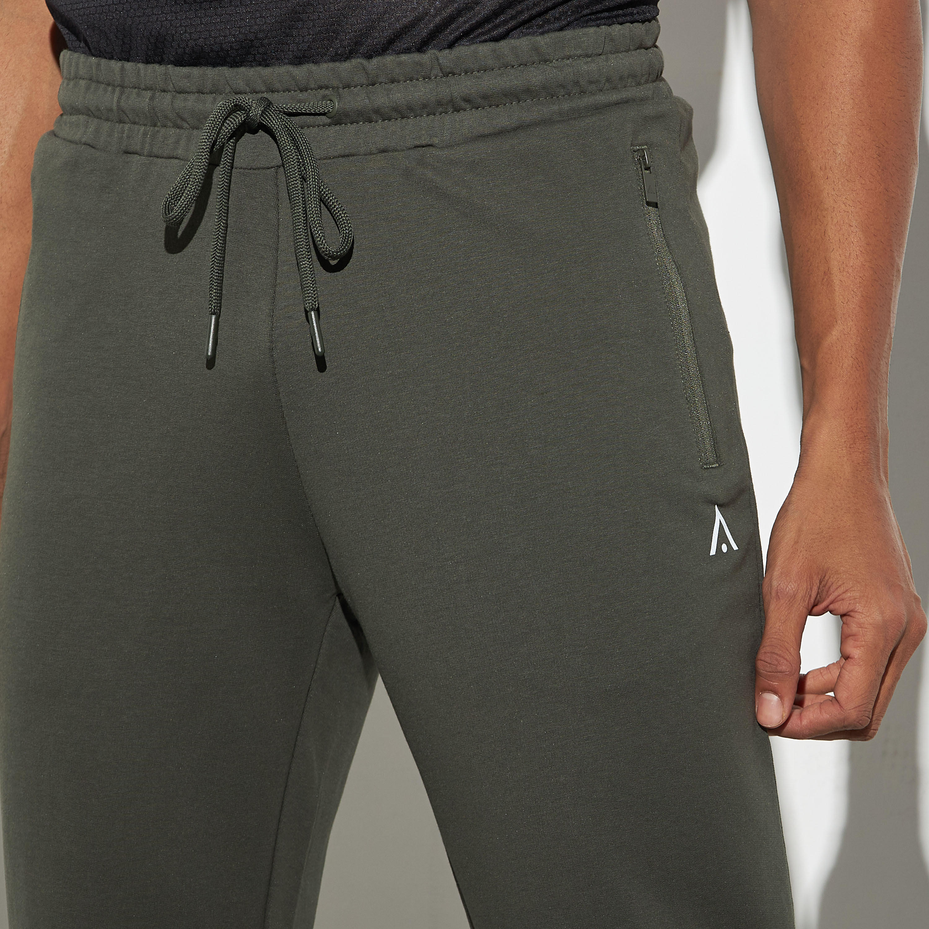 Solid Joggers with Drawstring Closure and Pockets-men-clothing-sportswearandactivewear-bottoms-image-4