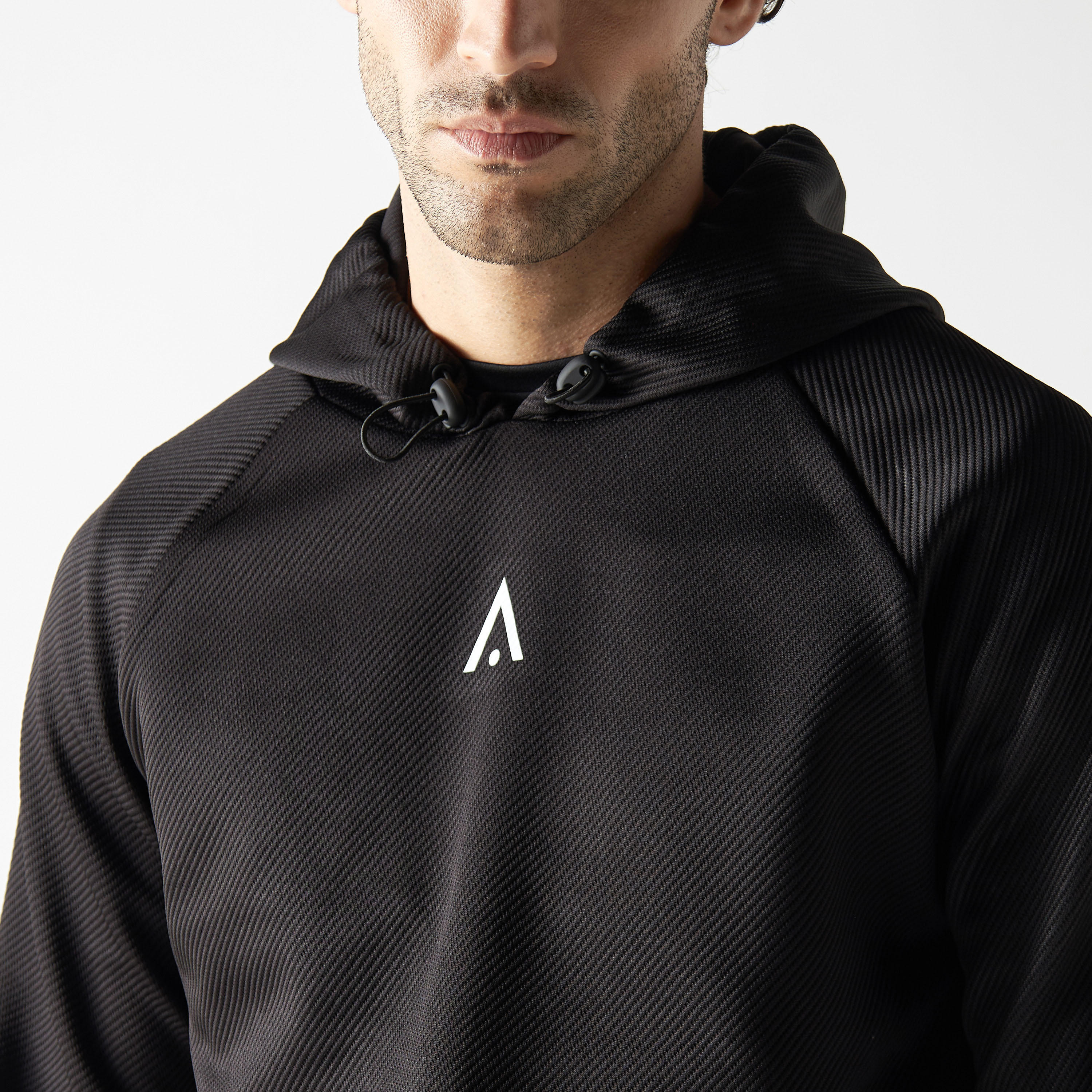 هودي بارز الملمس بأكمام طويلة وجيوب كنغر-men-winterwear-hoodiesandsweatshirts-image-4