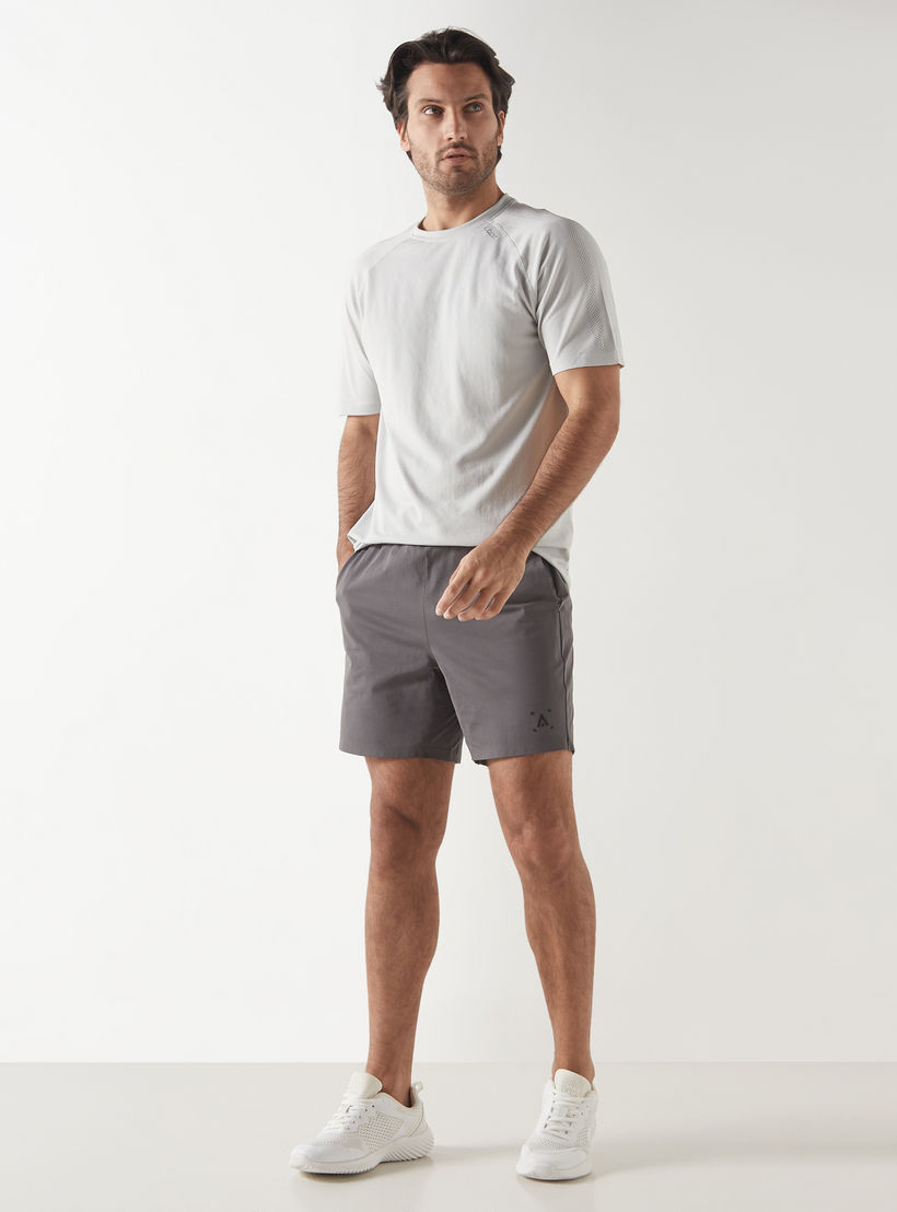 Shorts with Elasticated Waistband and Pockets-men-clothing-bottoms-shorts-image-3