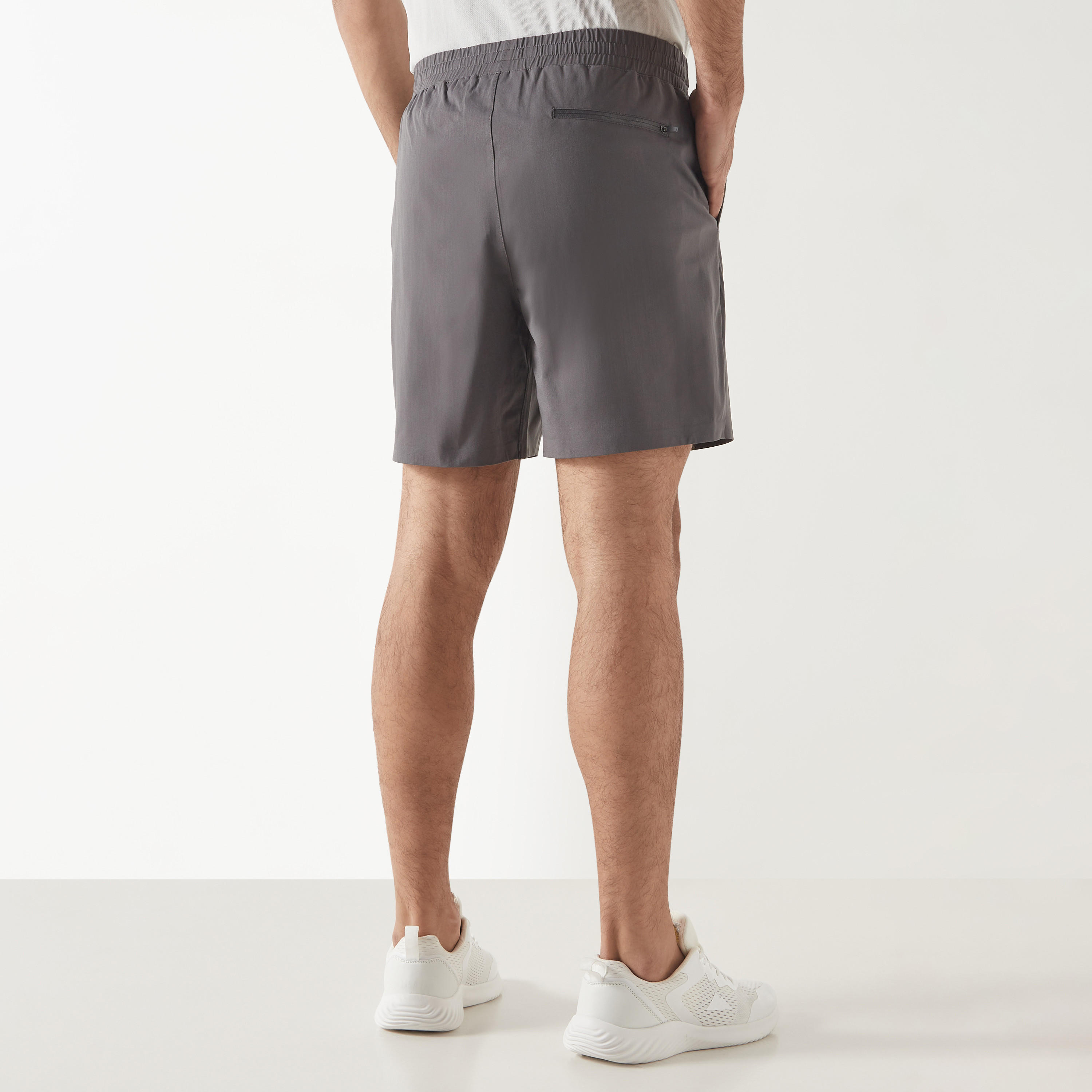 Shorts with Elasticated Waistband and Pockets-men-clothing-bottoms-shorts-image-4