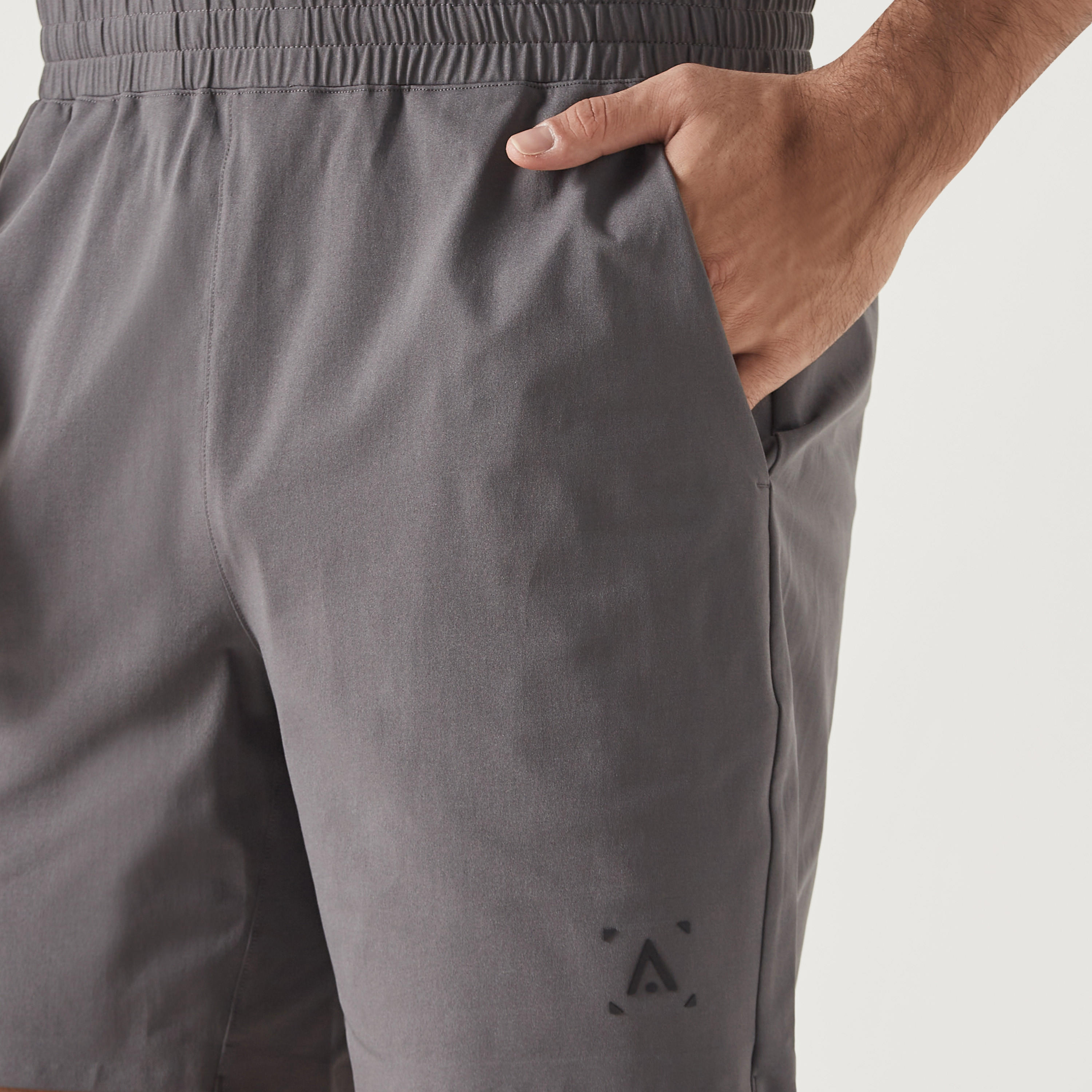 Shorts with Elasticated Waistband and Pockets-men-clothing-bottoms-shorts-image-5