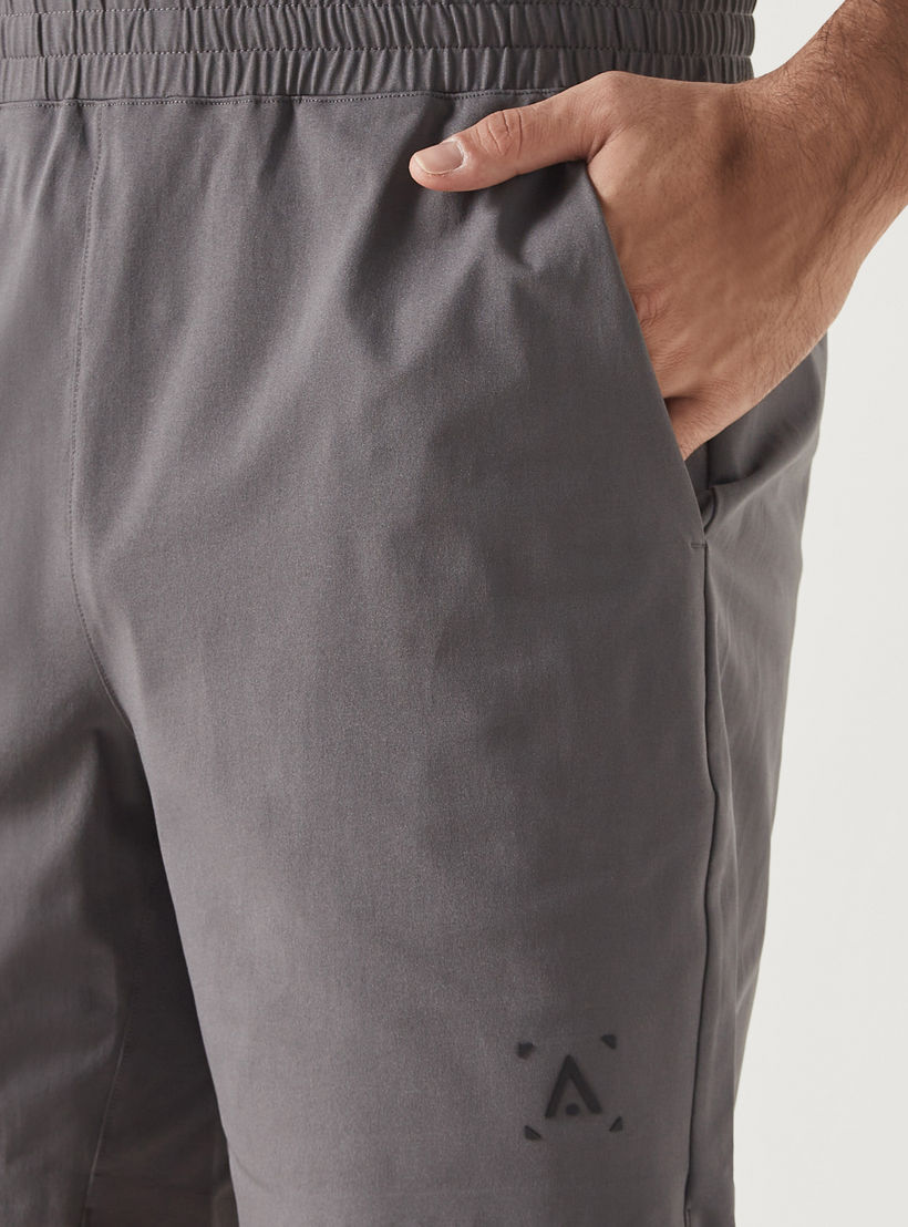 Shorts with Elasticated Waistband and Pockets-men-clothing-bottoms-shorts-image-5