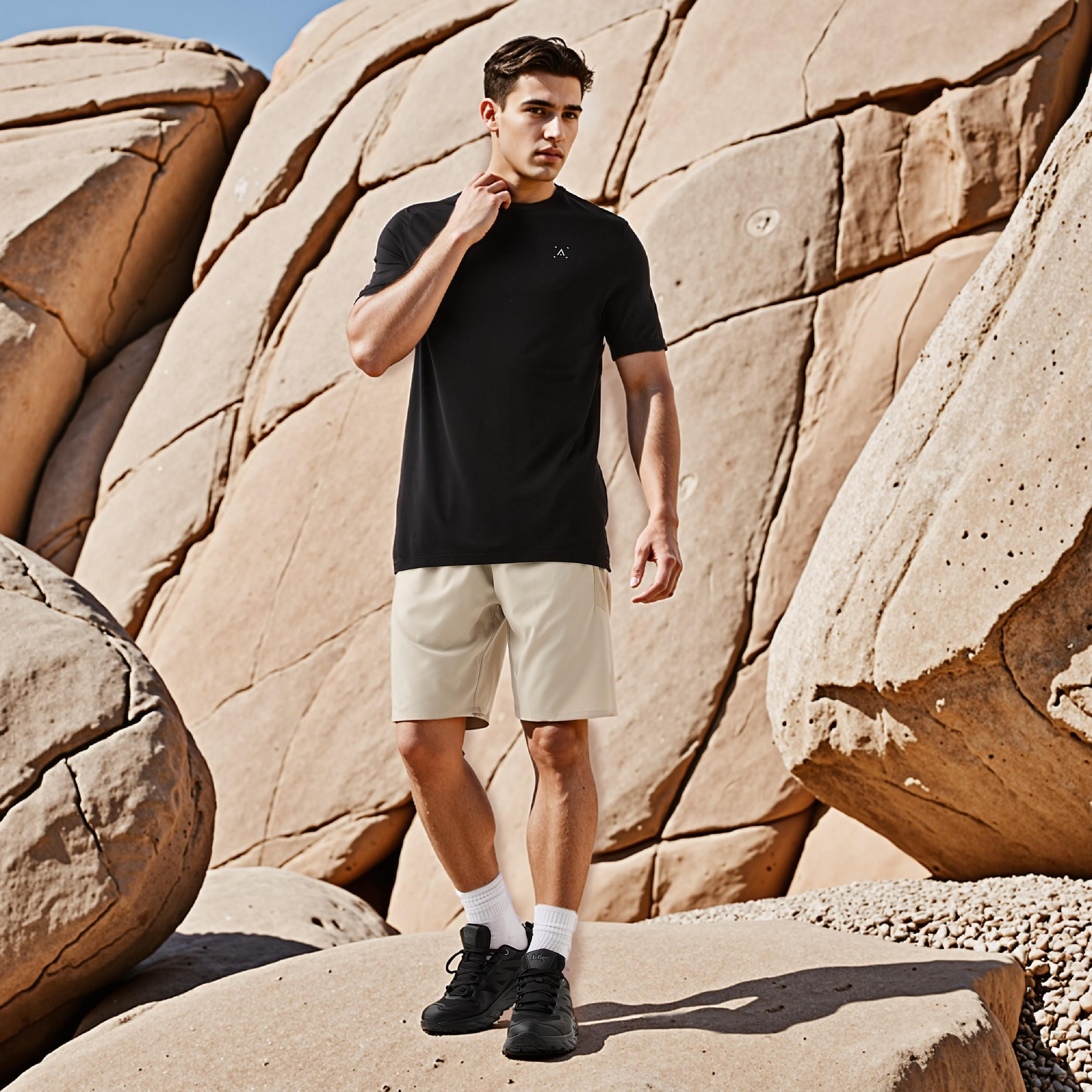 Regular Fit Seamless T-shirt-men-clothing-sportswearandactivewear-tshirtsandpolos-image-2