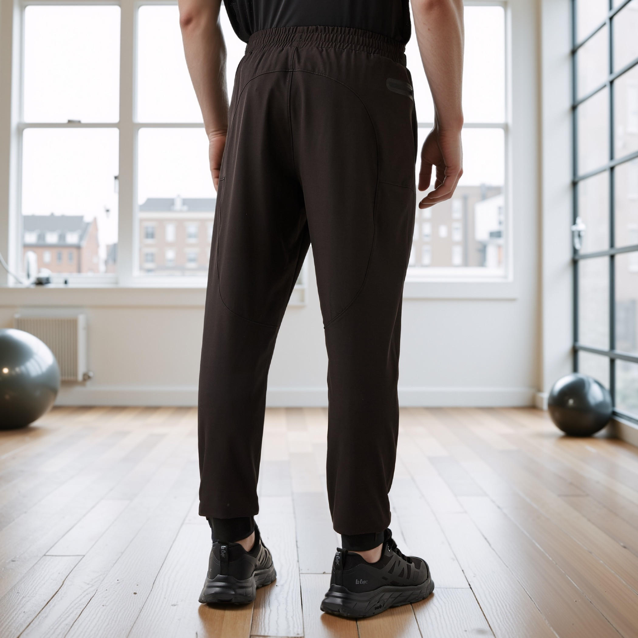 Regular Fit Track Pants with Elasticated Waistband-men-clothing-sportswearandactivewear-bottoms-joggers-image-3