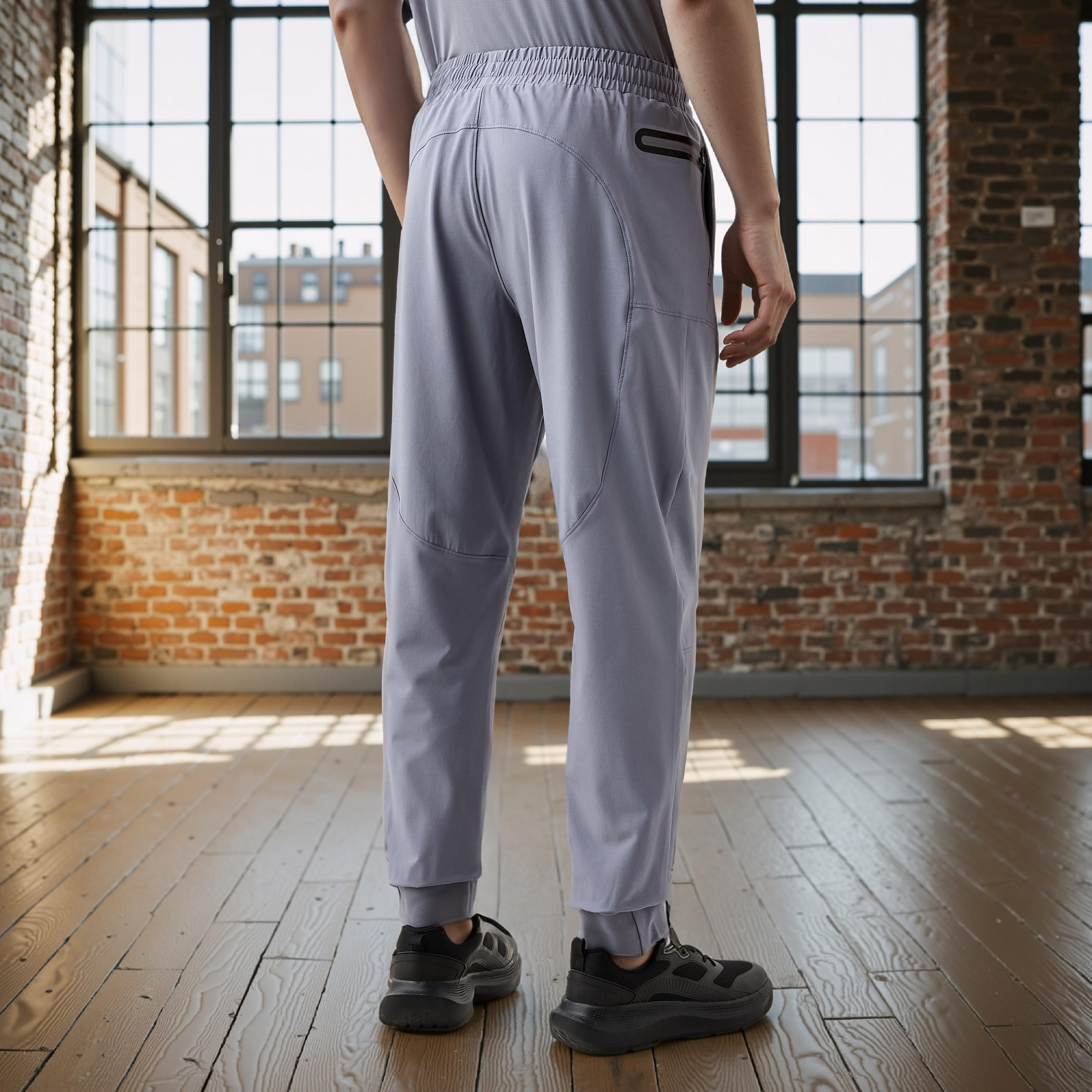 Regular Fit Track Pants with Elasticated Waistband-men-clothing-sportswearandactivewear-bottoms-joggers-image-3