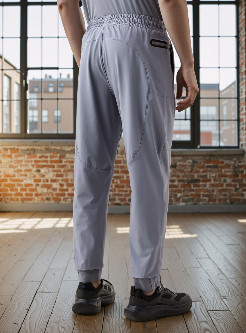 Regular Fit Track Pants with Elasticated Waistband-men-clothing-sportswearandactivewear-bottoms-joggers-image-3