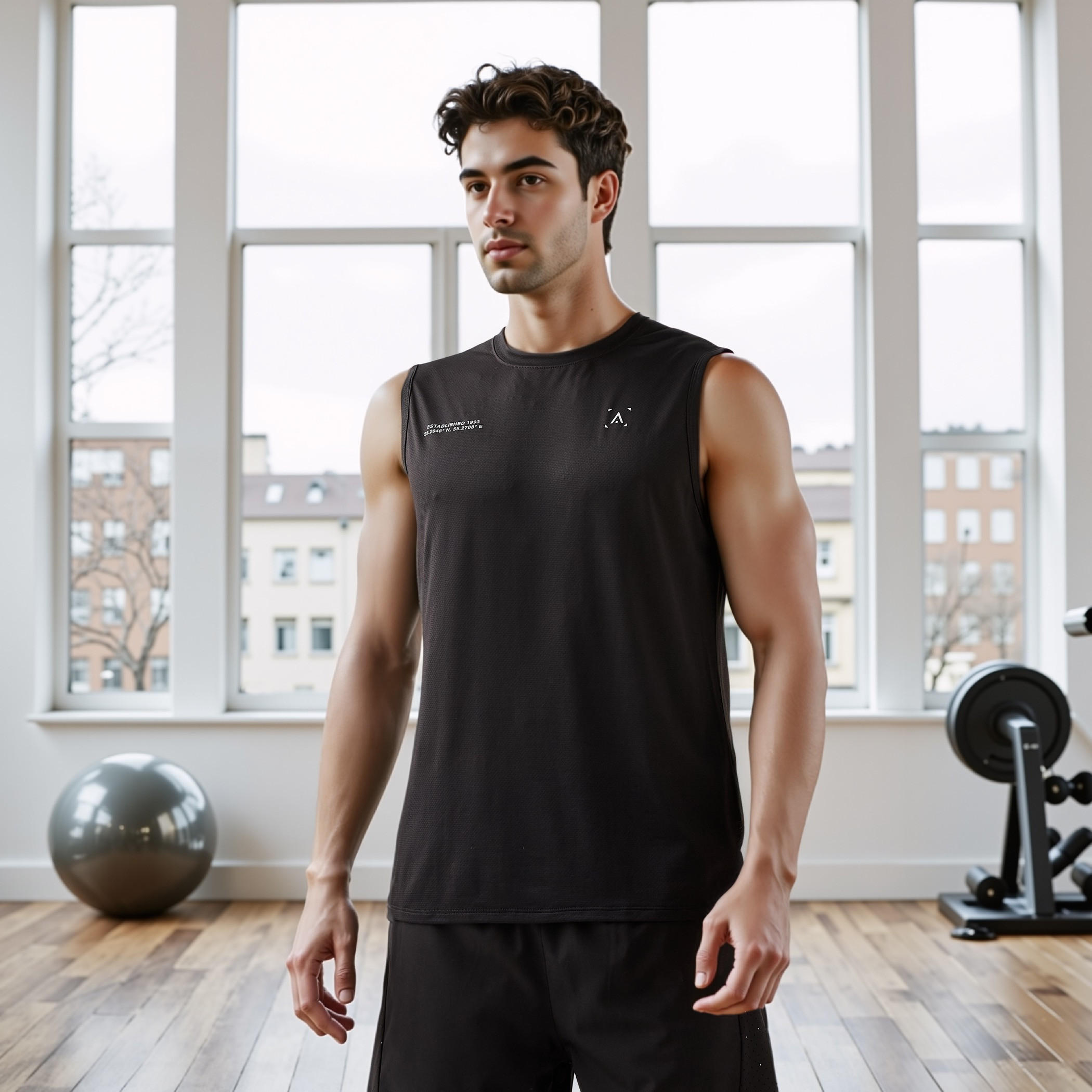 Regular Fit Sleeveless T-shirt-men-clothing-tshirtsandpolos-tshirts-image-1