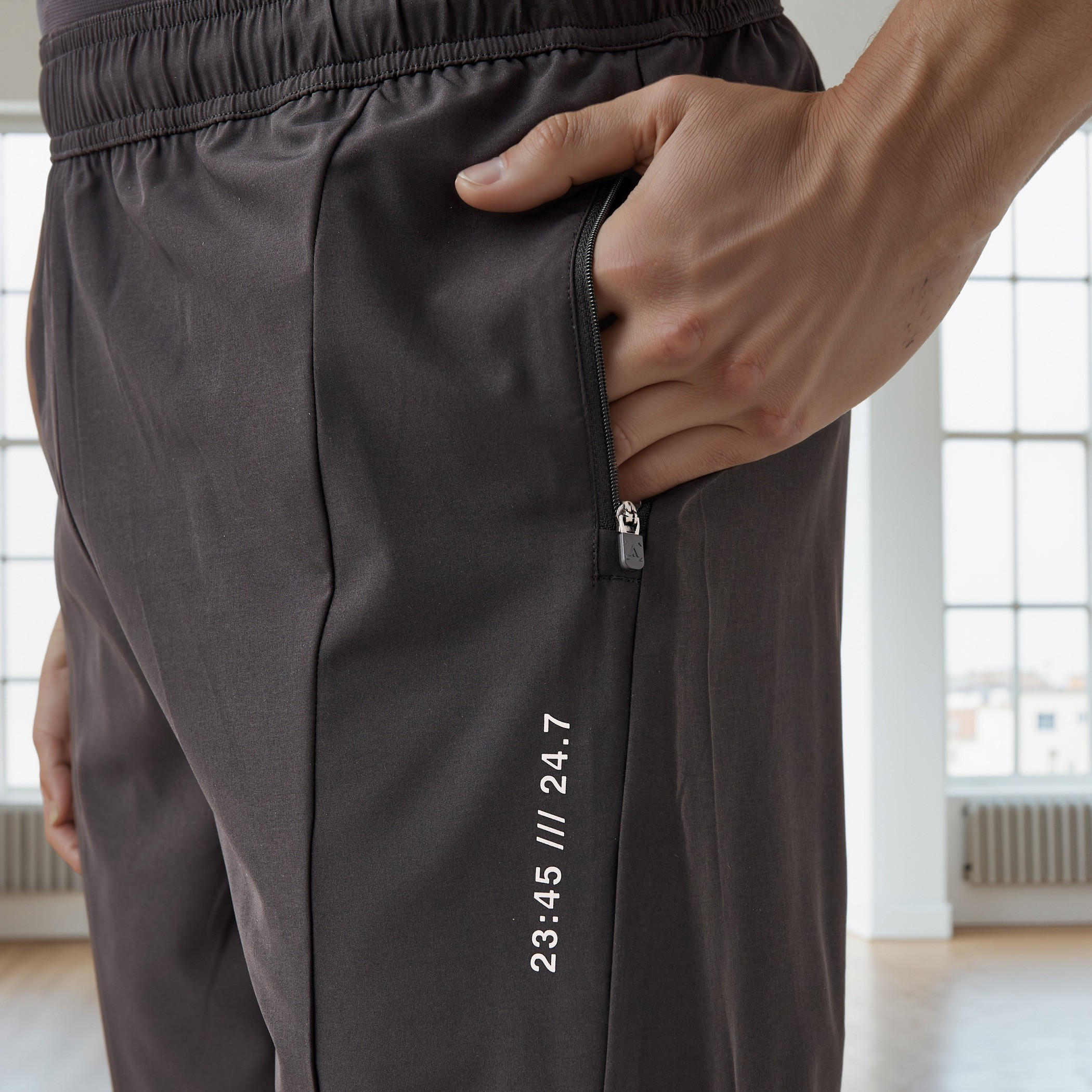 Panelled Shorts with Elasticated Waist-men-clothing-bottoms-shorts-image-4