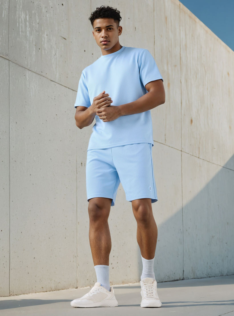Waffle Textured T-shirt-men-clothing-sportswearandactivewear-tshirtsandpolos-image-2