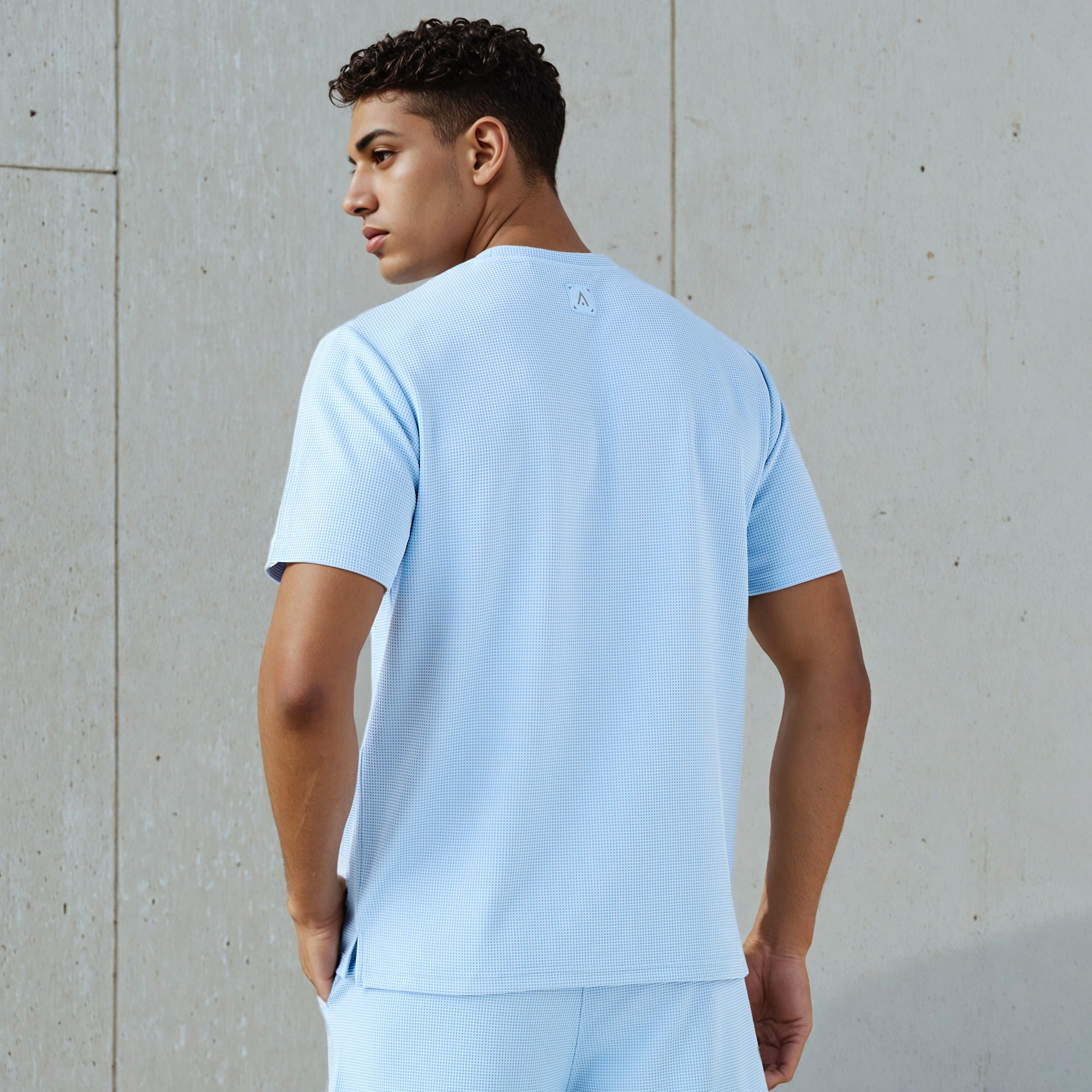 Waffle Textured T-shirt-men-clothing-sportswearandactivewear-tshirtsandpolos-image-3