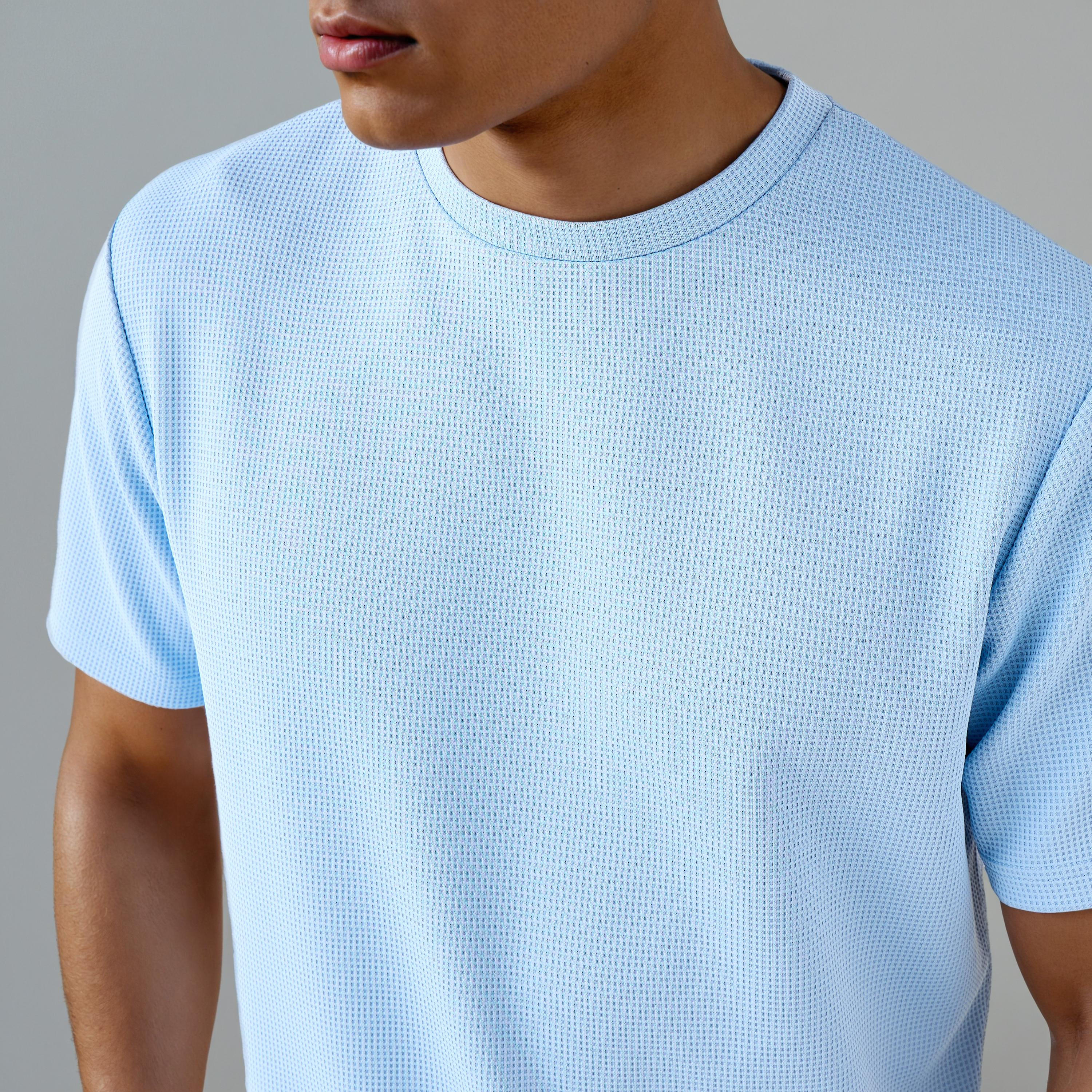 Waffle Textured T-shirt-men-clothing-sportswearandactivewear-tshirtsandpolos-image-4