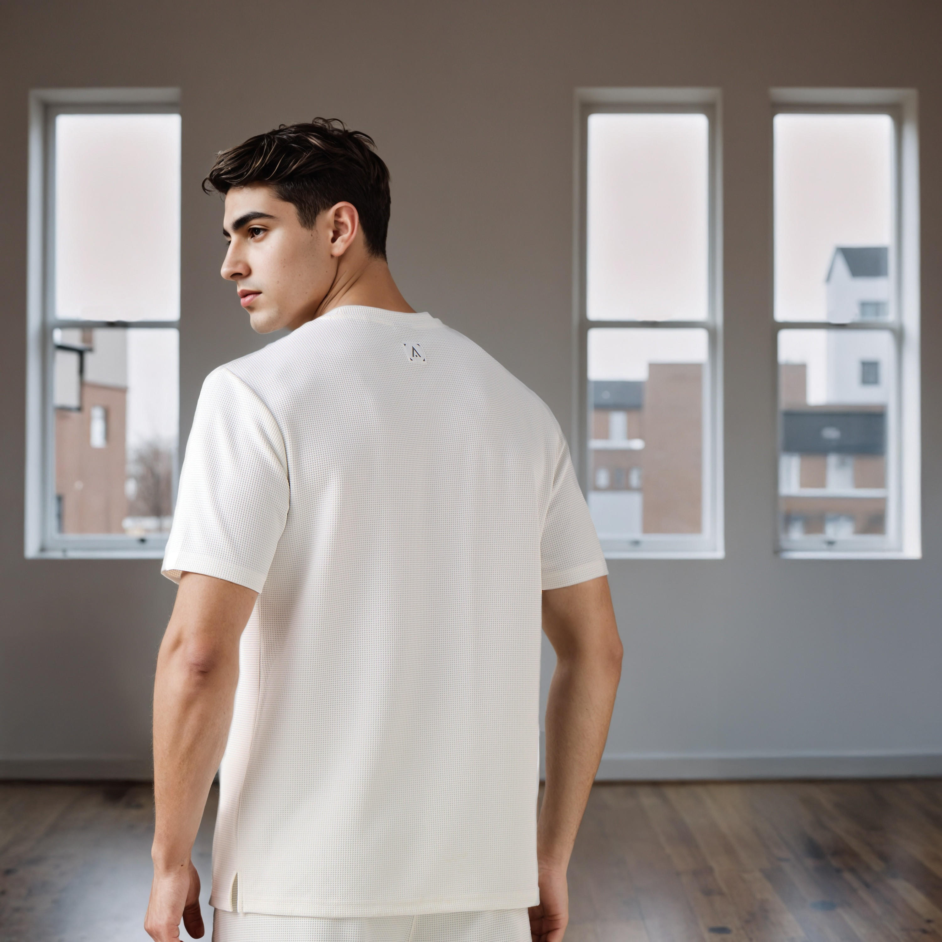Waffle Textured T-shirt-men-clothing-sportswearandactivewear-tshirtsandpolos-image-3