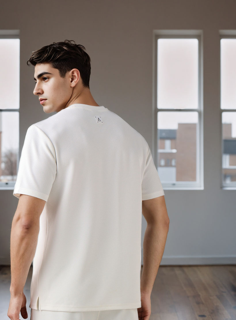 Waffle Textured T-shirt-men-clothing-sportswearandactivewear-tshirtsandpolos-image-3