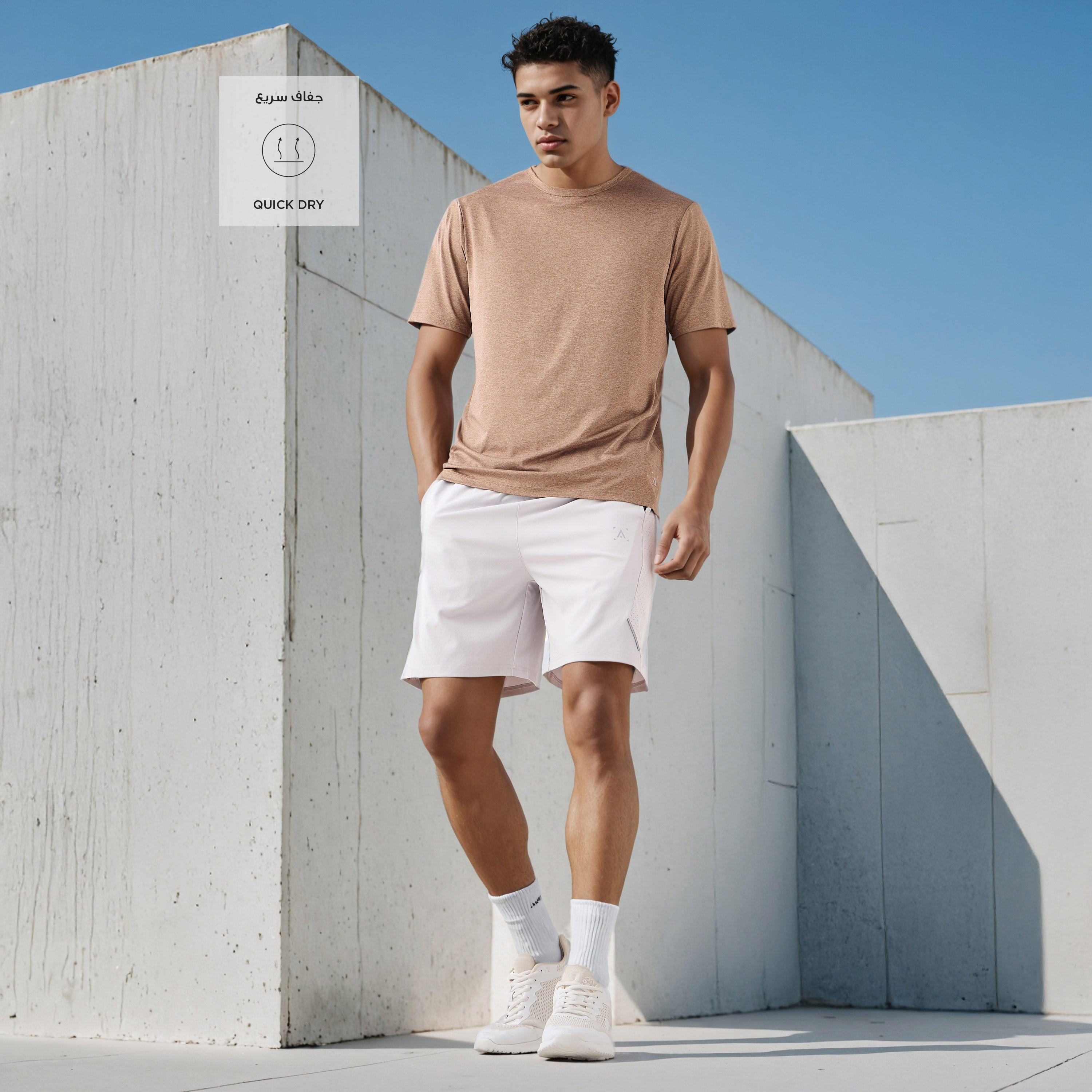 Crew Neck T-shirt with Short Sleeves-men-clothing-tshirtsandpolos-tshirts-image-2