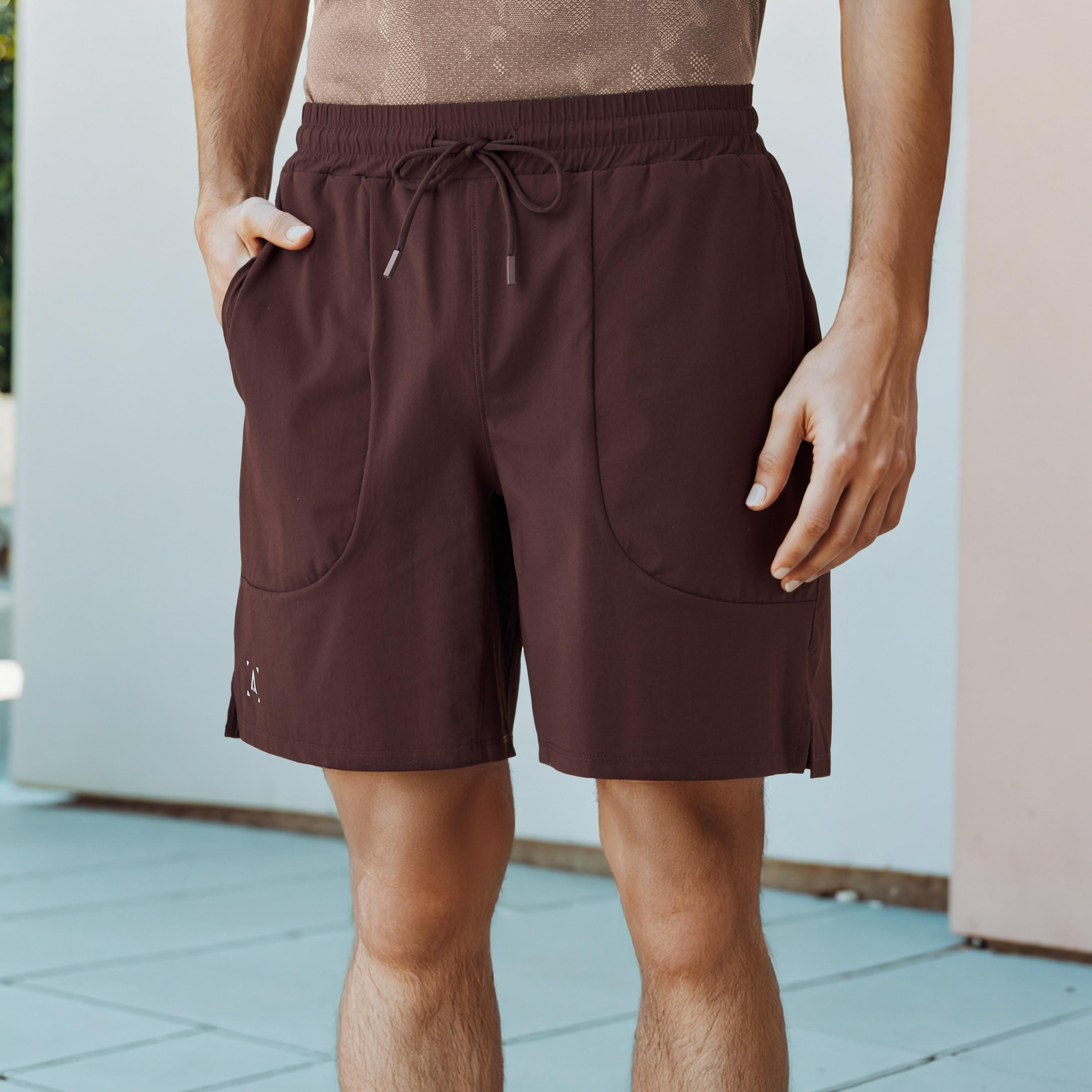 شورت بقصة عادية ورباط إغلاق-men-clothing-bottoms-shorts-image-5