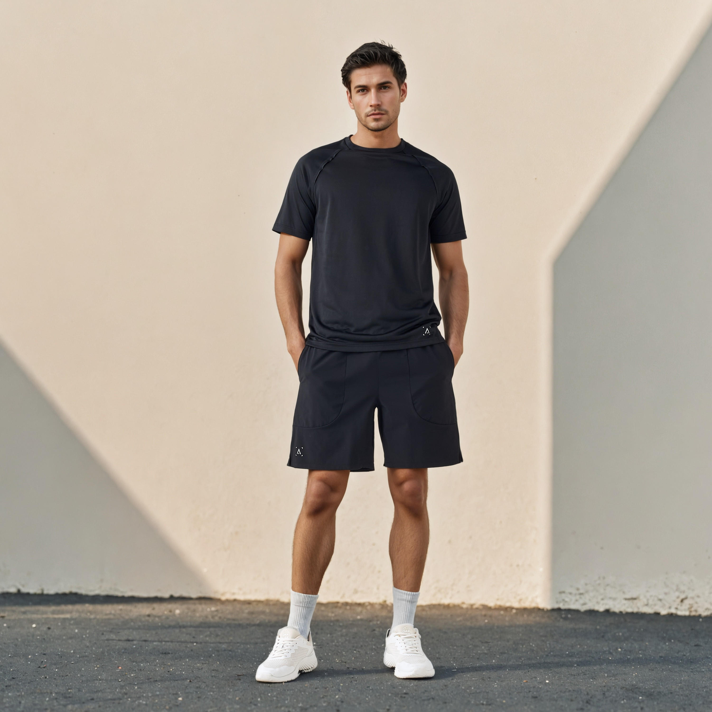تيشيرت بدون خياطة بقصة عادية وأكمام راجلان-men-clothing-sportswearandactivewear-tshirtsandpolos-image-2