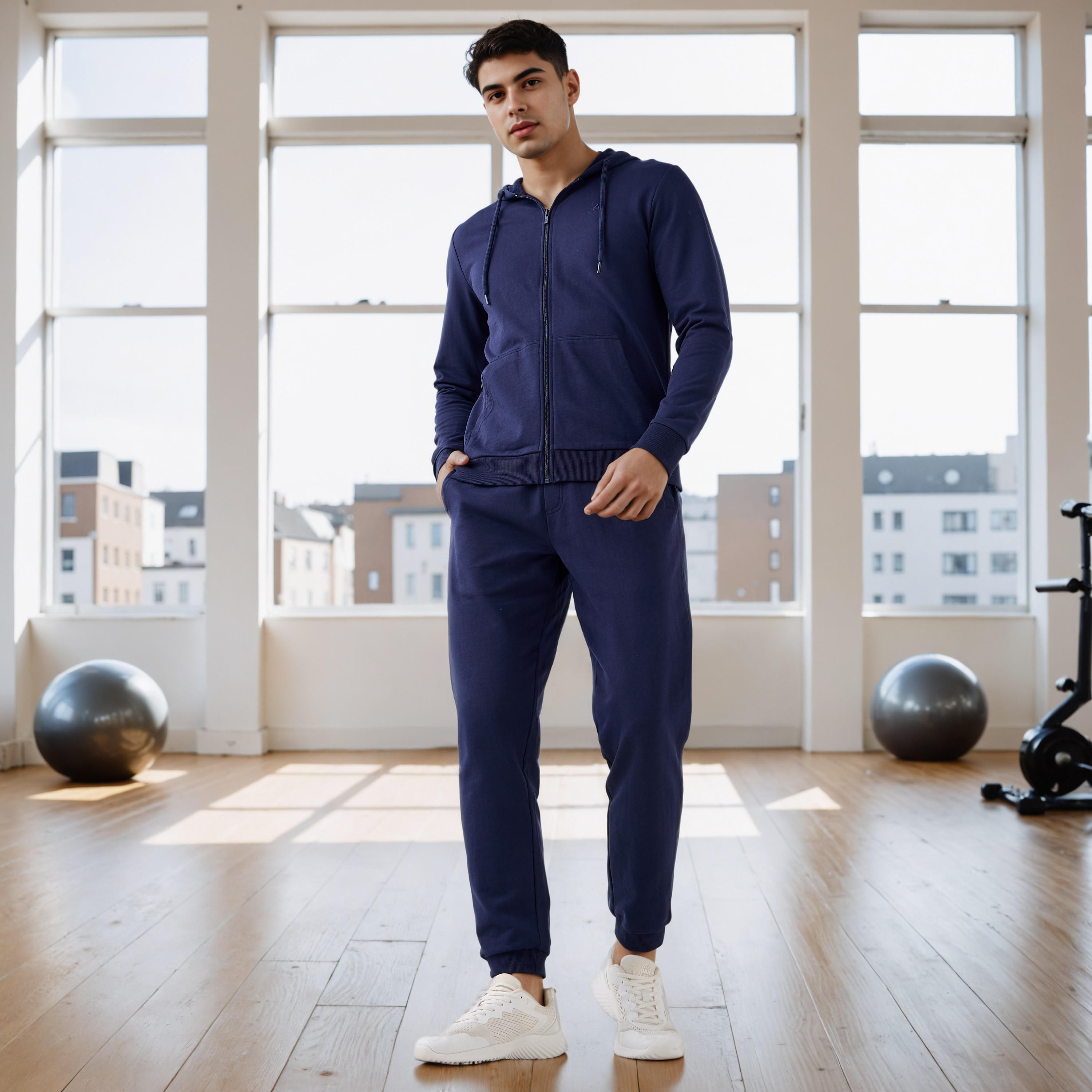 Joggers with Drawstring Closure and Pockets-men-clothing-sportswearandactivewear-bottoms-joggers-image-2