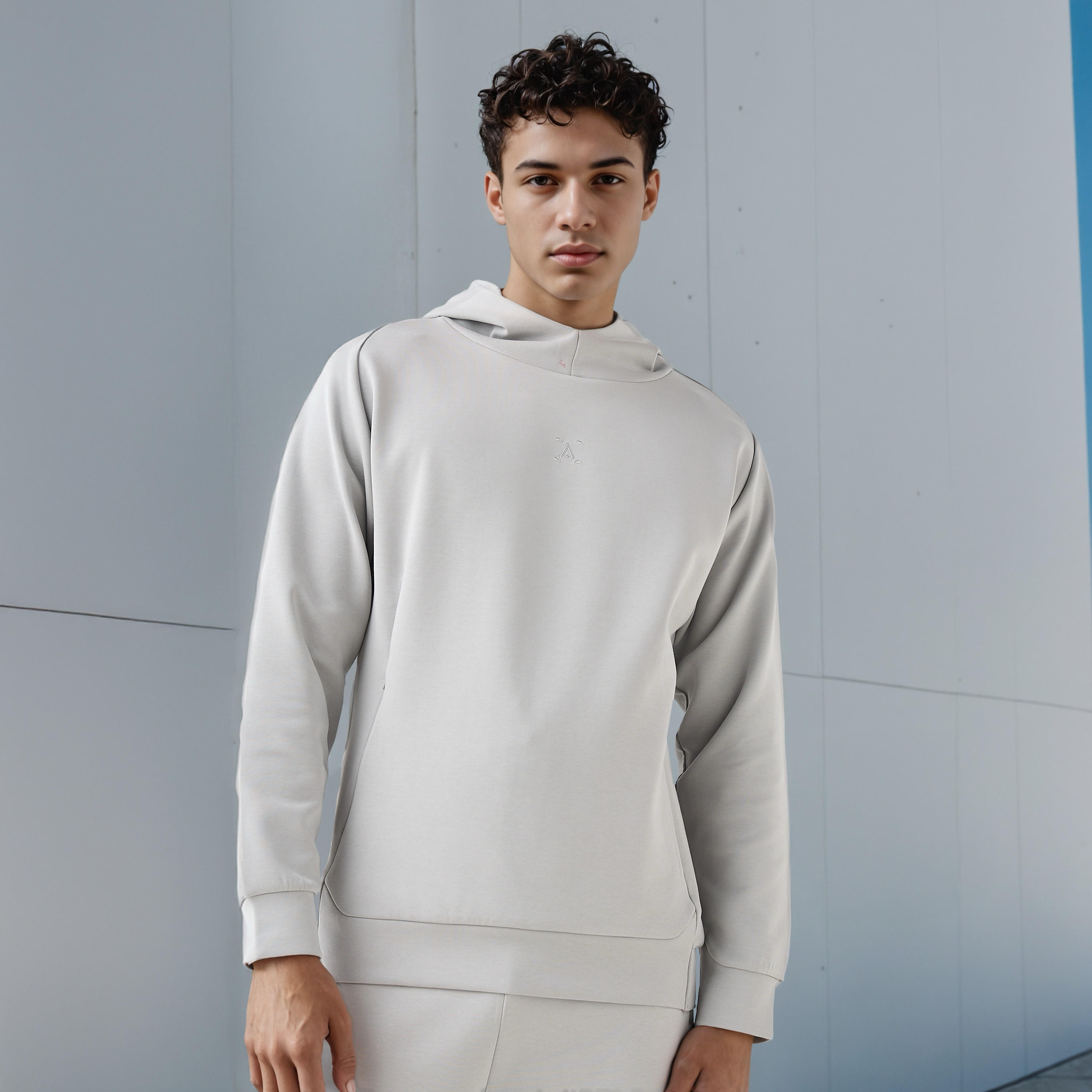 Textured Hooded Sweatshirt-men-winterwear-hoodiesandsweatshirts-image-1