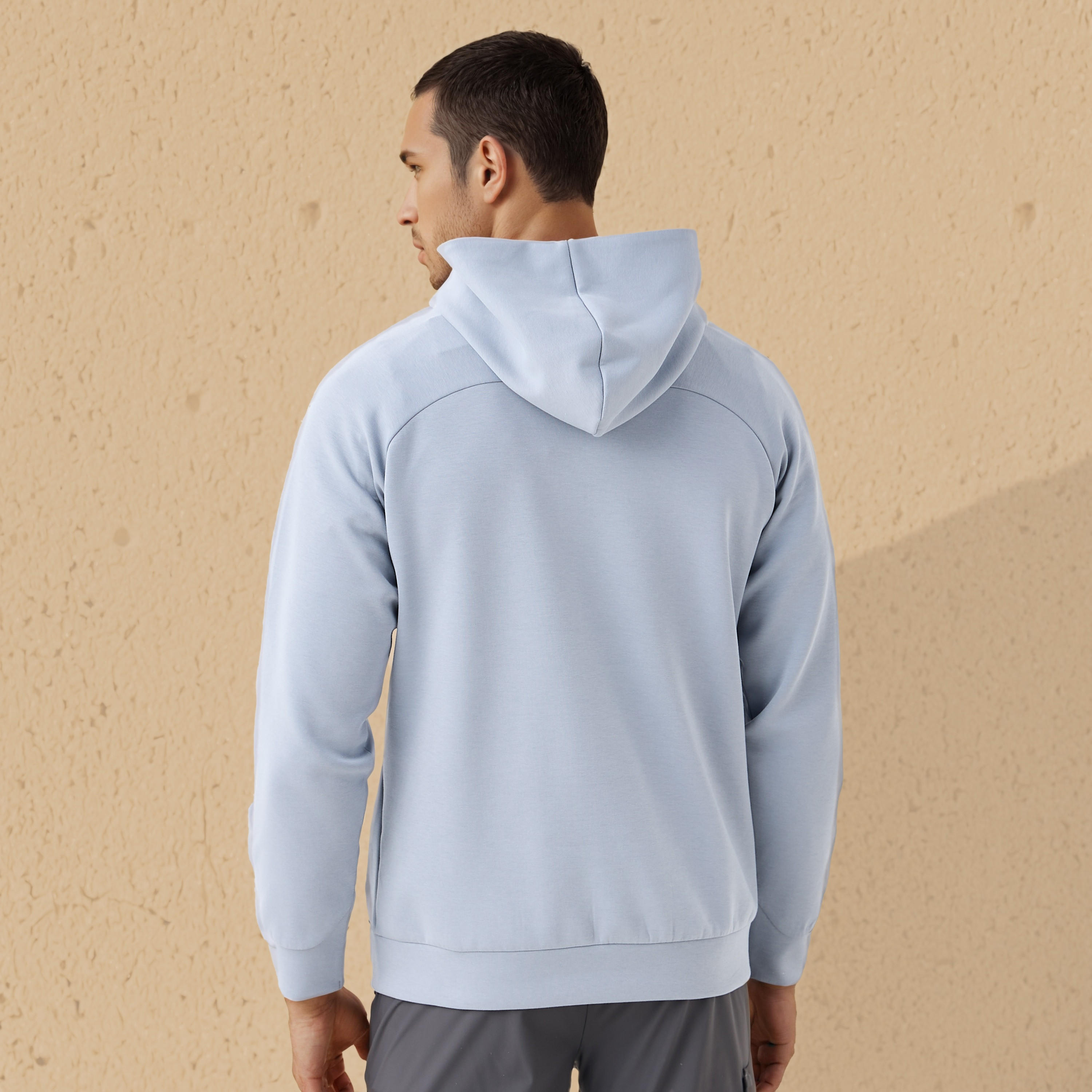 Textured Hooded Sweatshirt-men-winterwear-hoodiesandsweatshirts-image-3