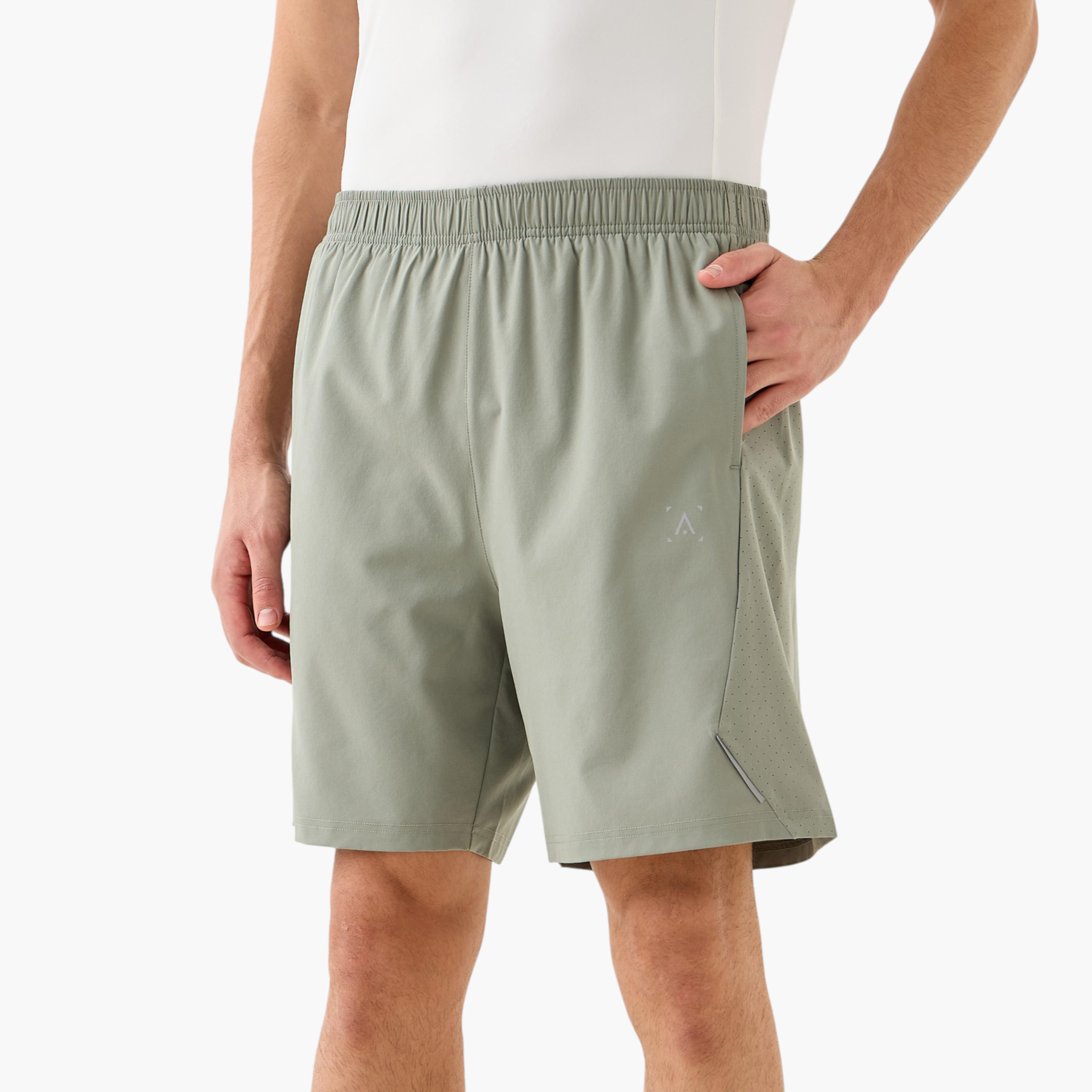Perforated Panel Performance Shorts-men-clothing-bottoms-shorts-image-1
