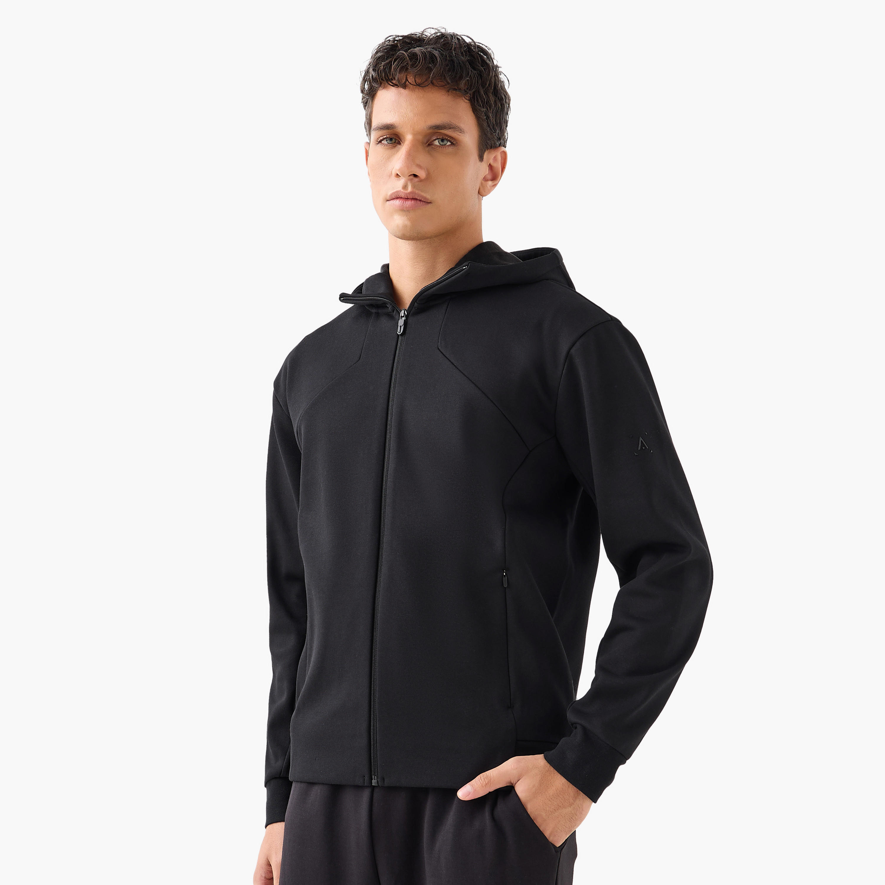 Men Zip Through Hoodie-men-winterwear-hoodiesandsweatshirts-image-1