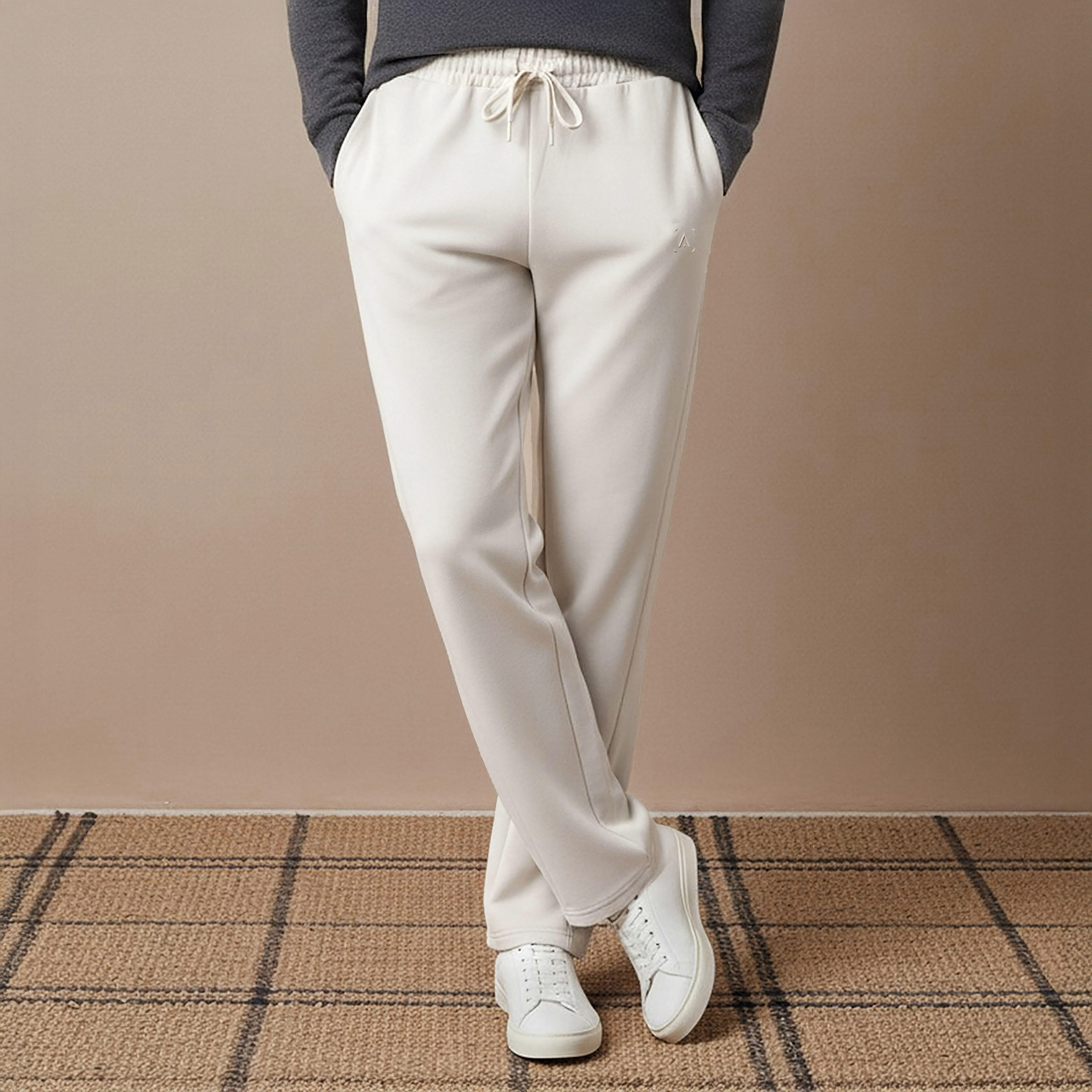بنطلون رياضي رجالي واسع الساق برباط خصر-men-clothing-sportswearandactivewear-tracksuits-image-1