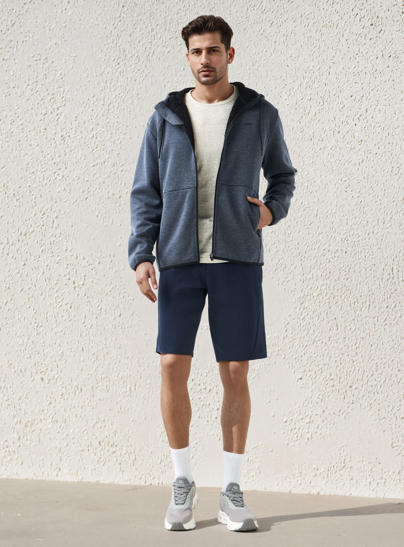 Panel Detail Performance Shorts with Drawstring Waist-men-clothing-bottoms-shorts-image-2